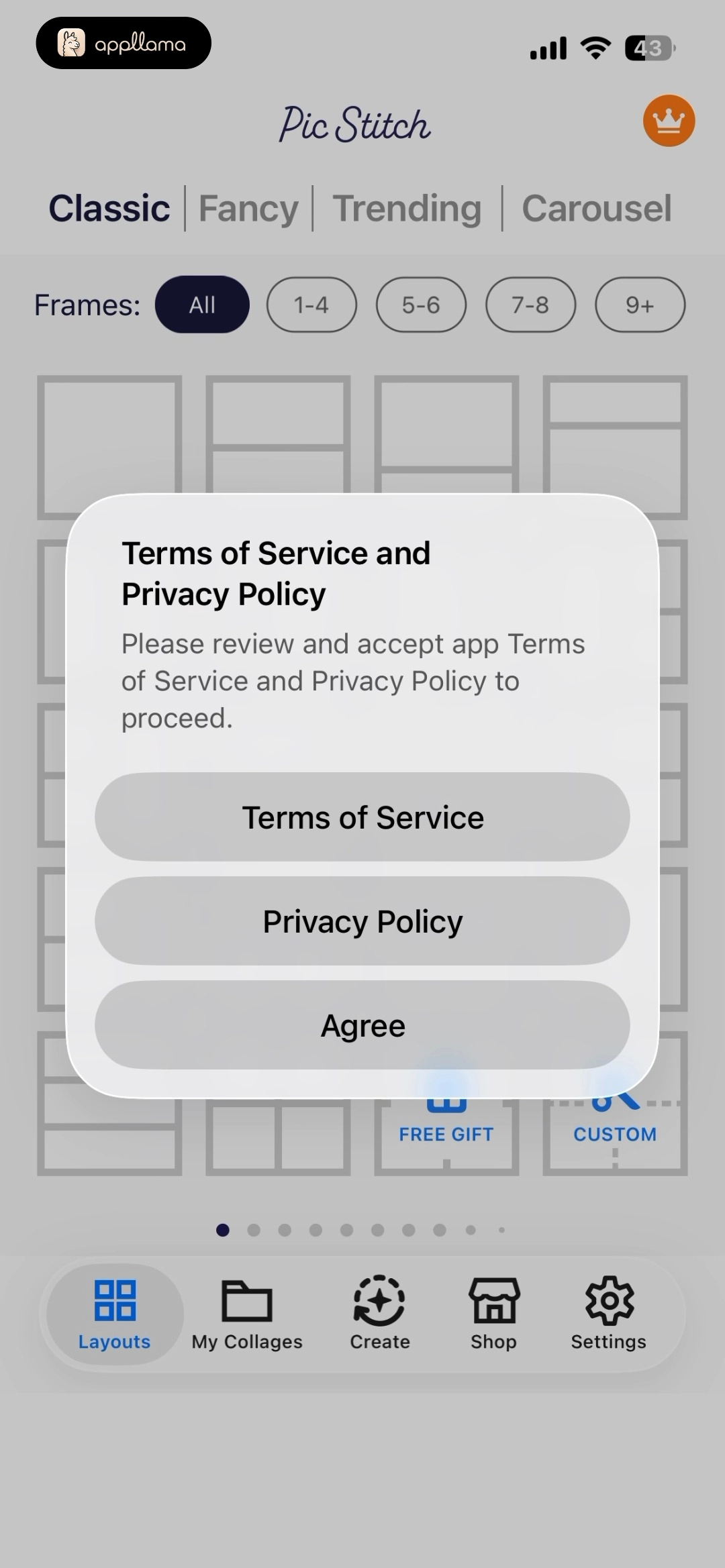 Legal Consent Modal