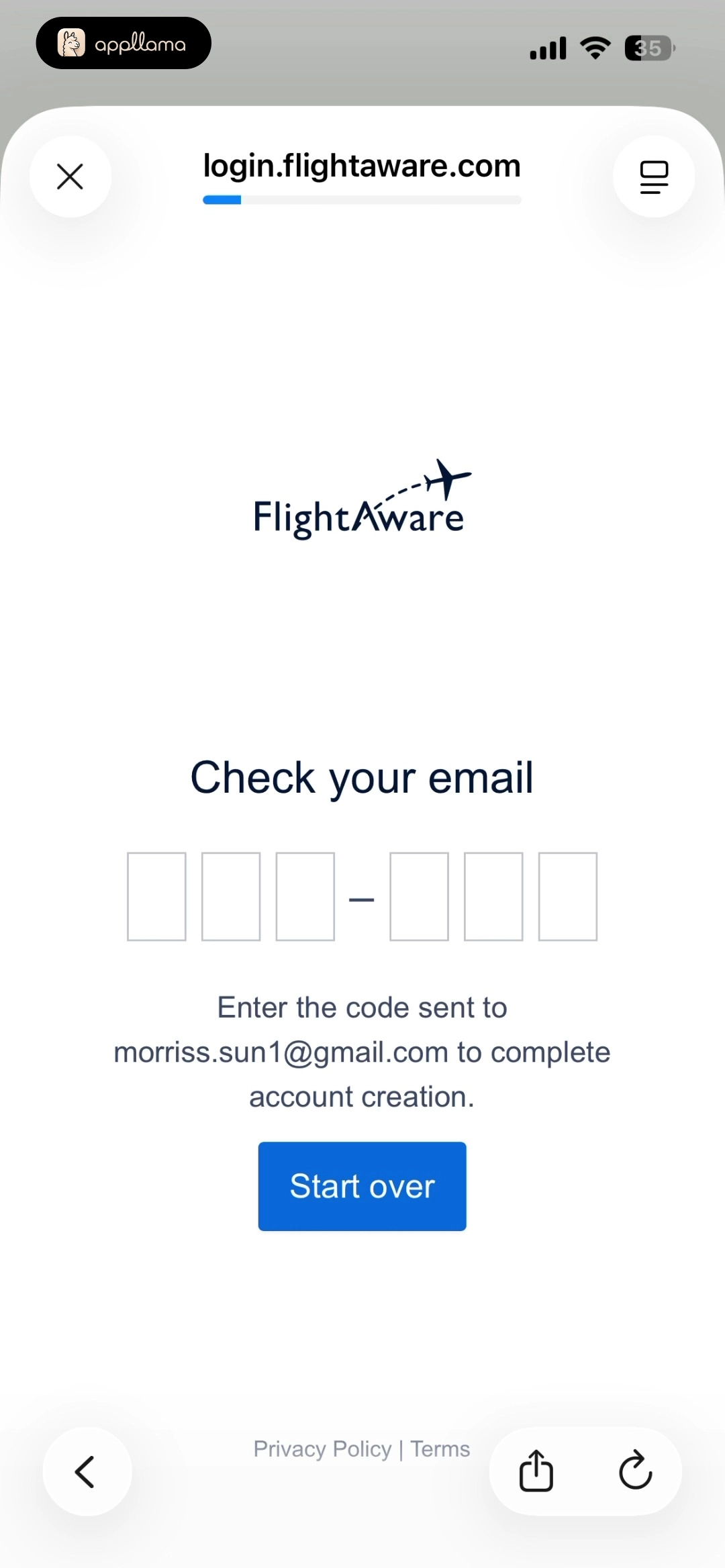 Email Verification