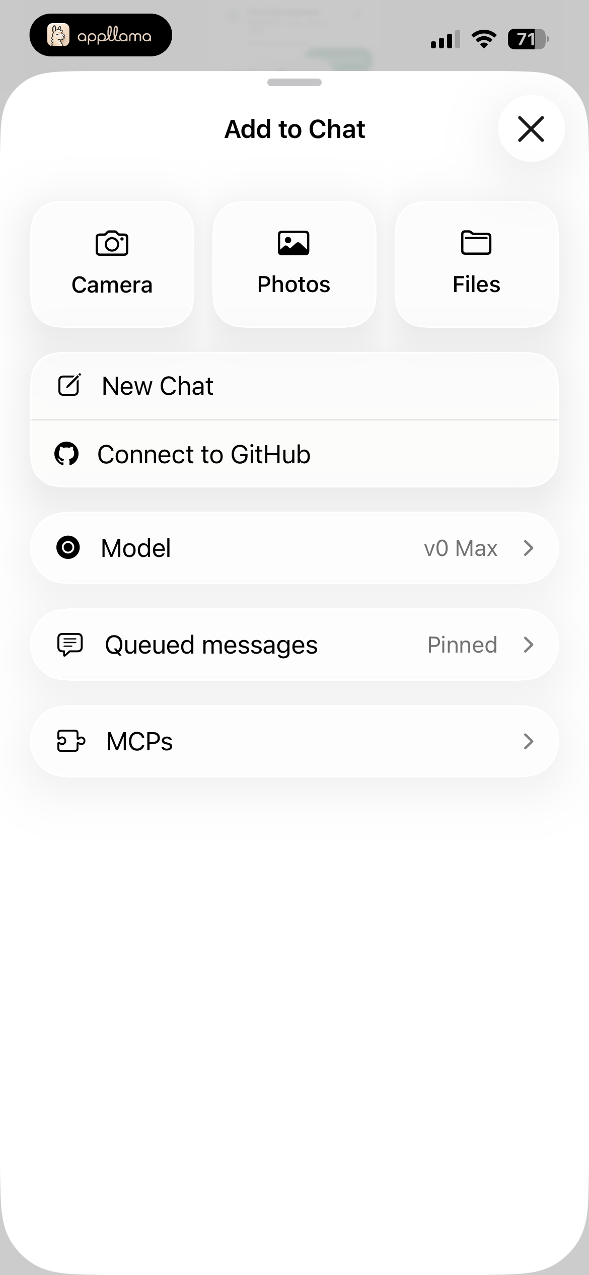Add To Chat