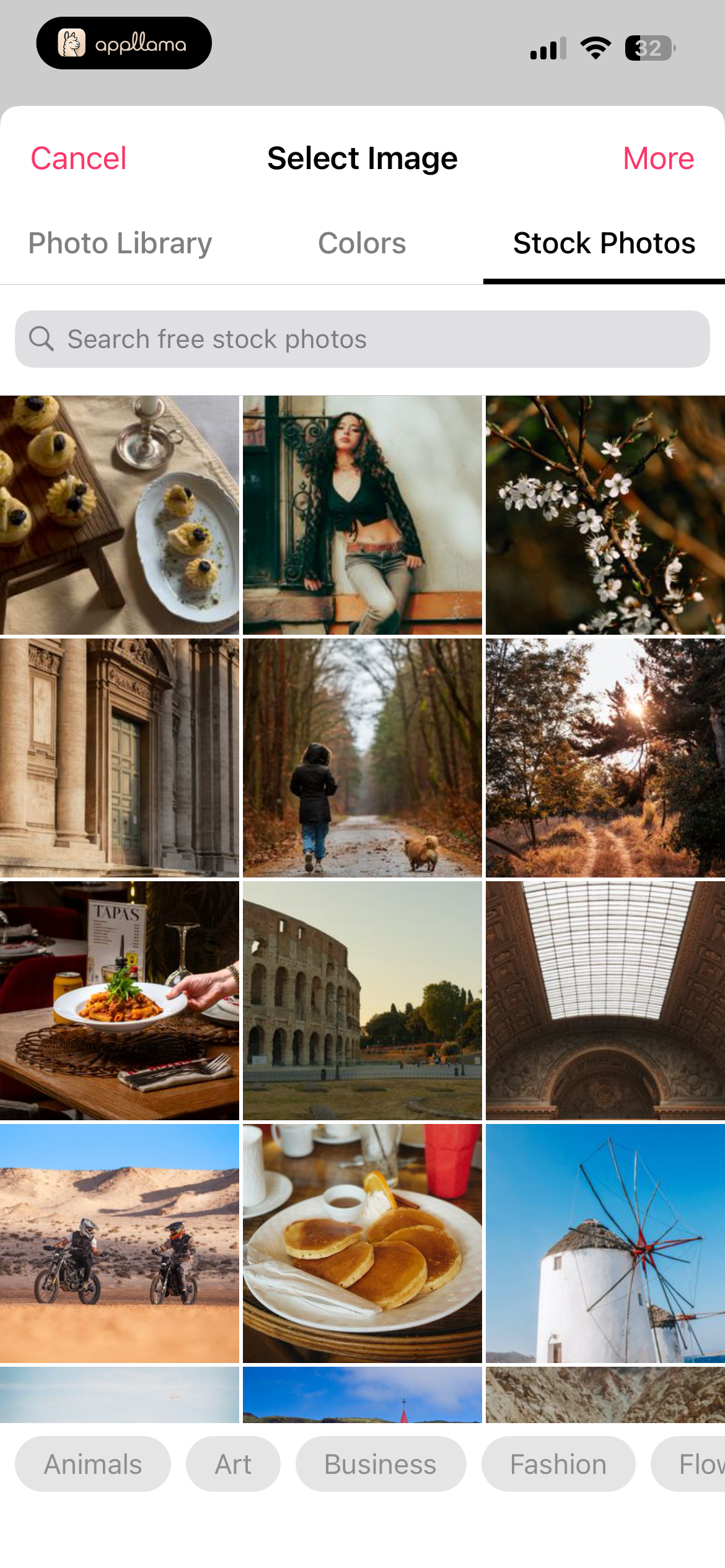 Select Image - Stock