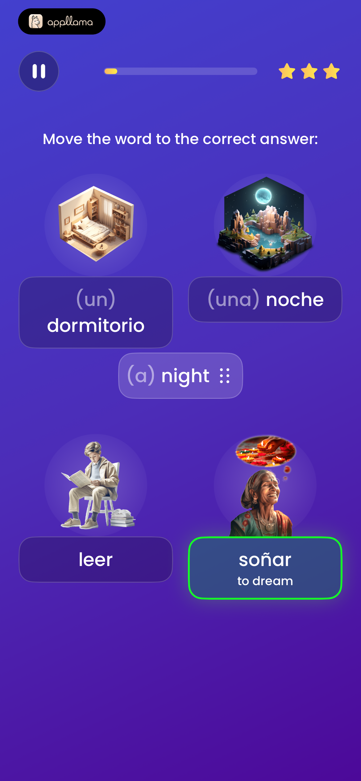 Word Match Progress