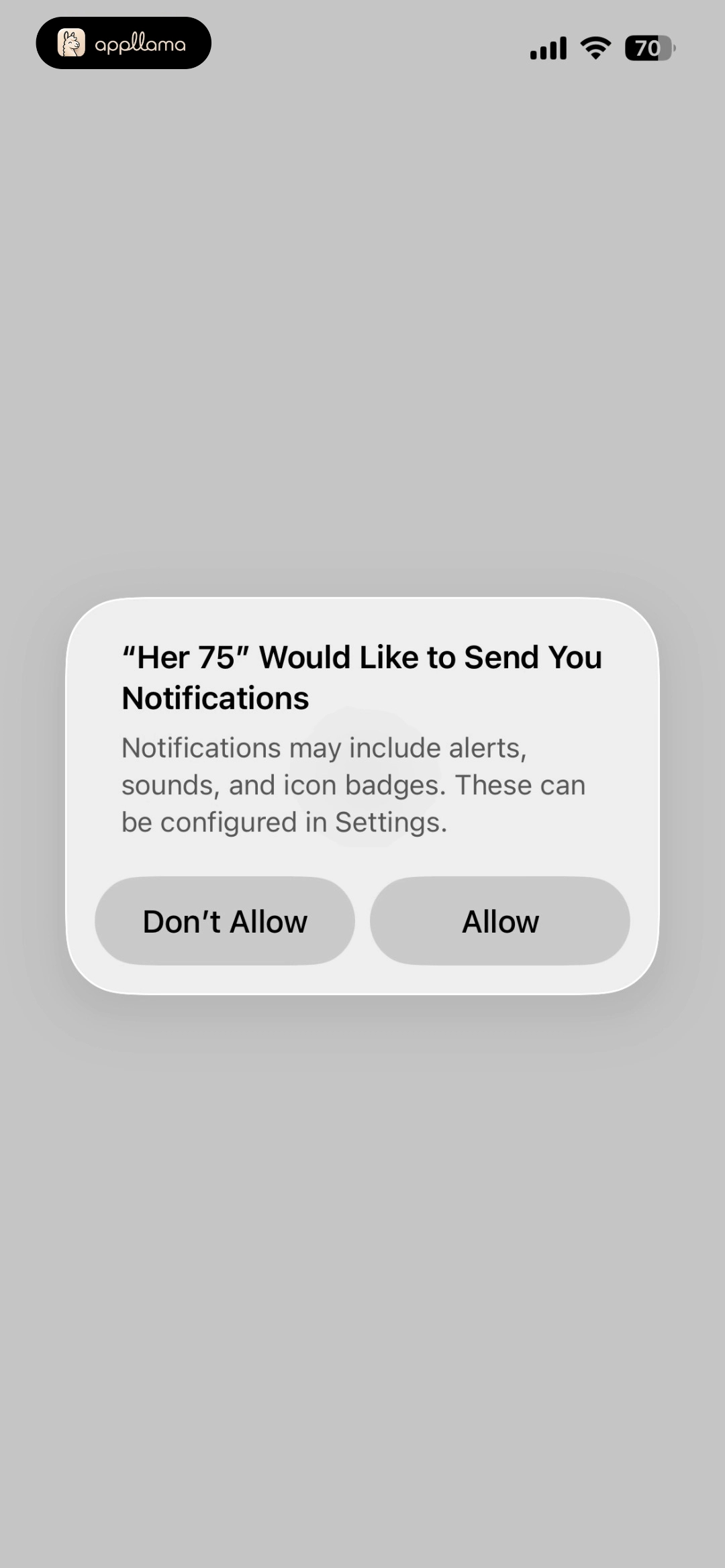 Notification Permission