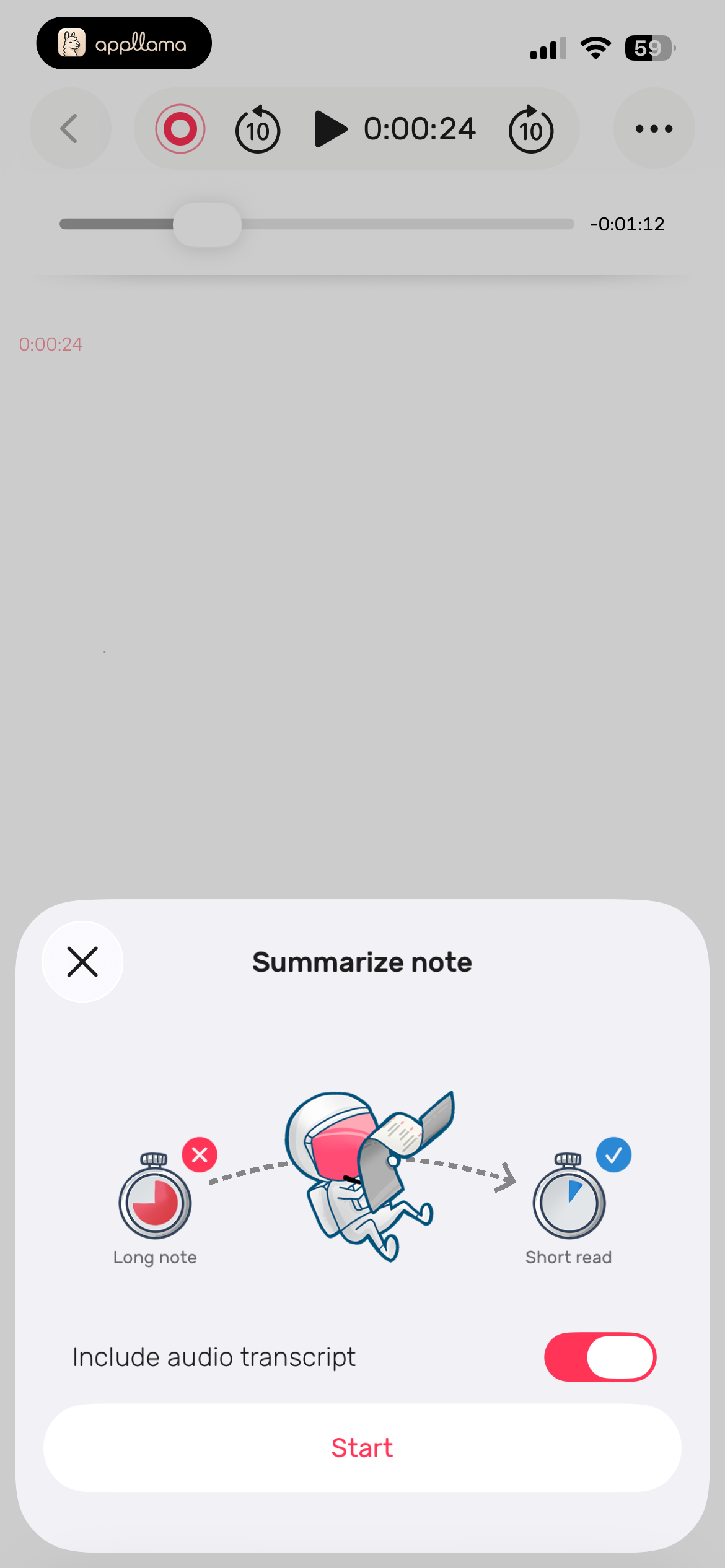 Summarize Note