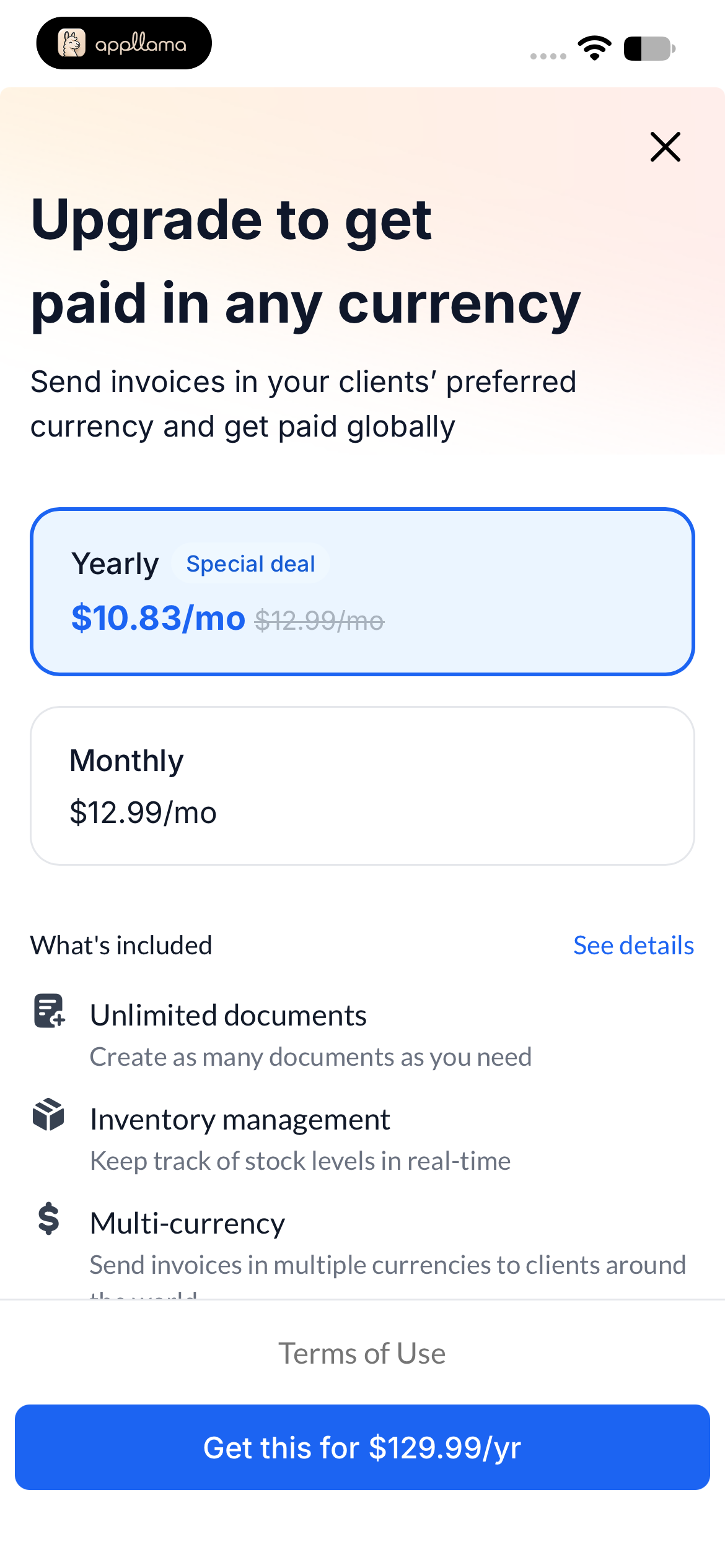 Subscription Offer