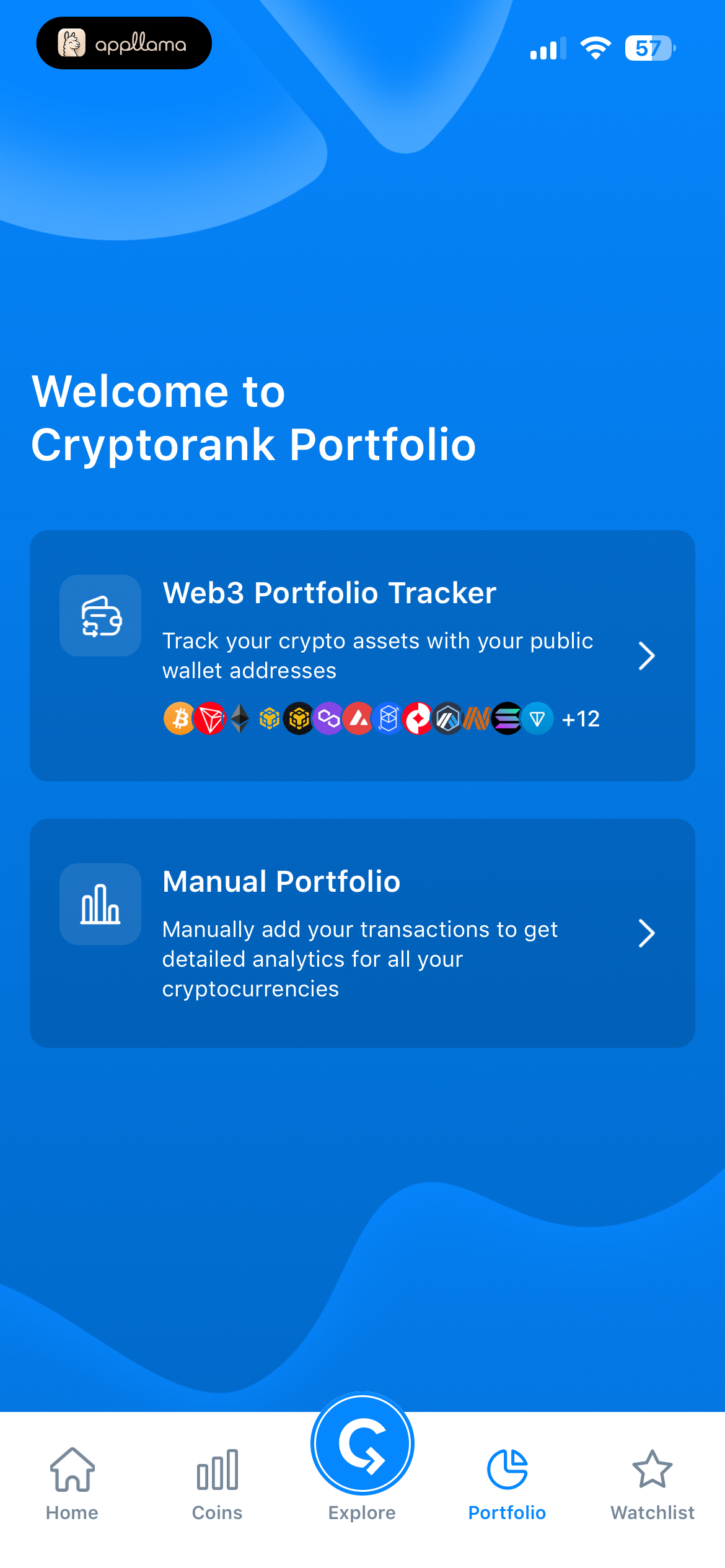 Portfolio Welcome