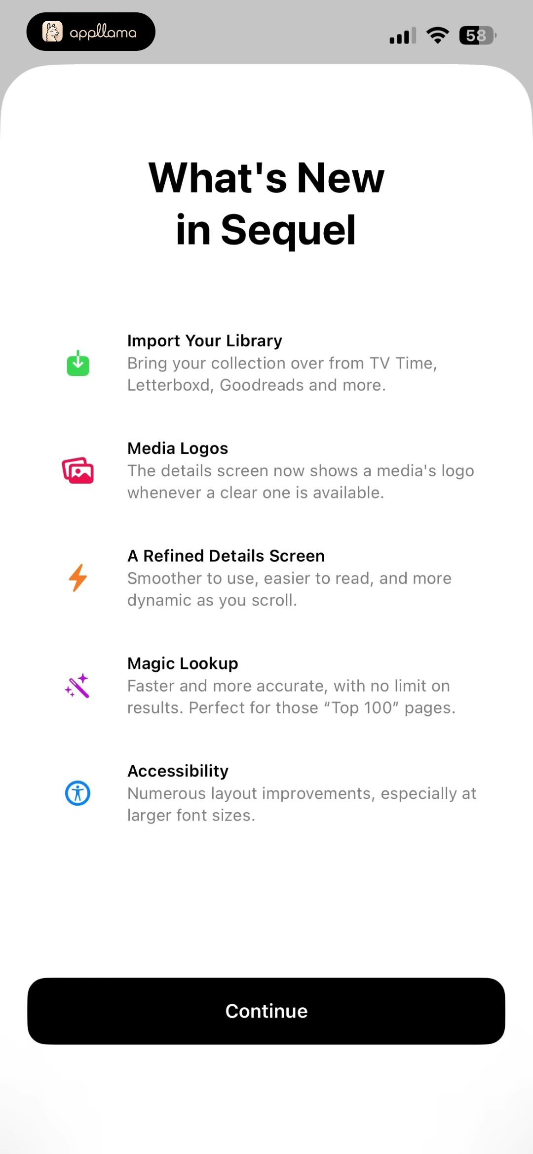 Feature Update