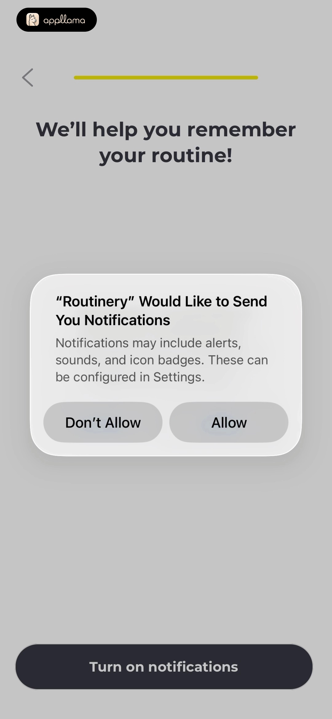 Notification Permission