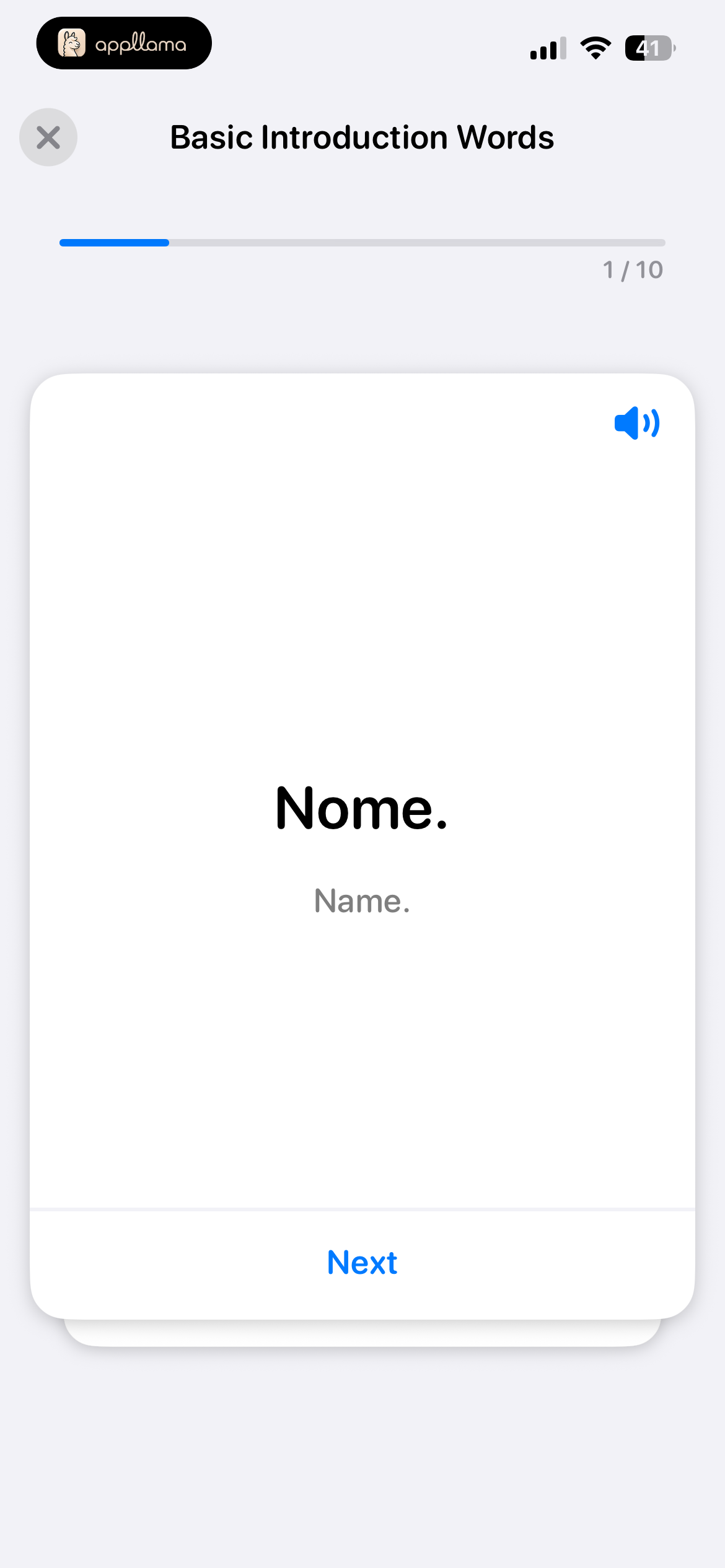 Vocabulary Question
