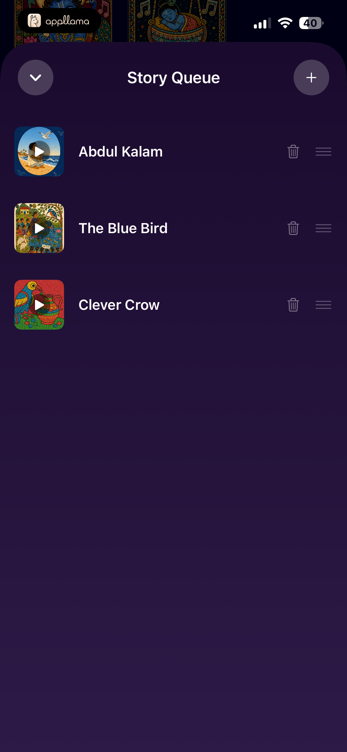 Story Queue