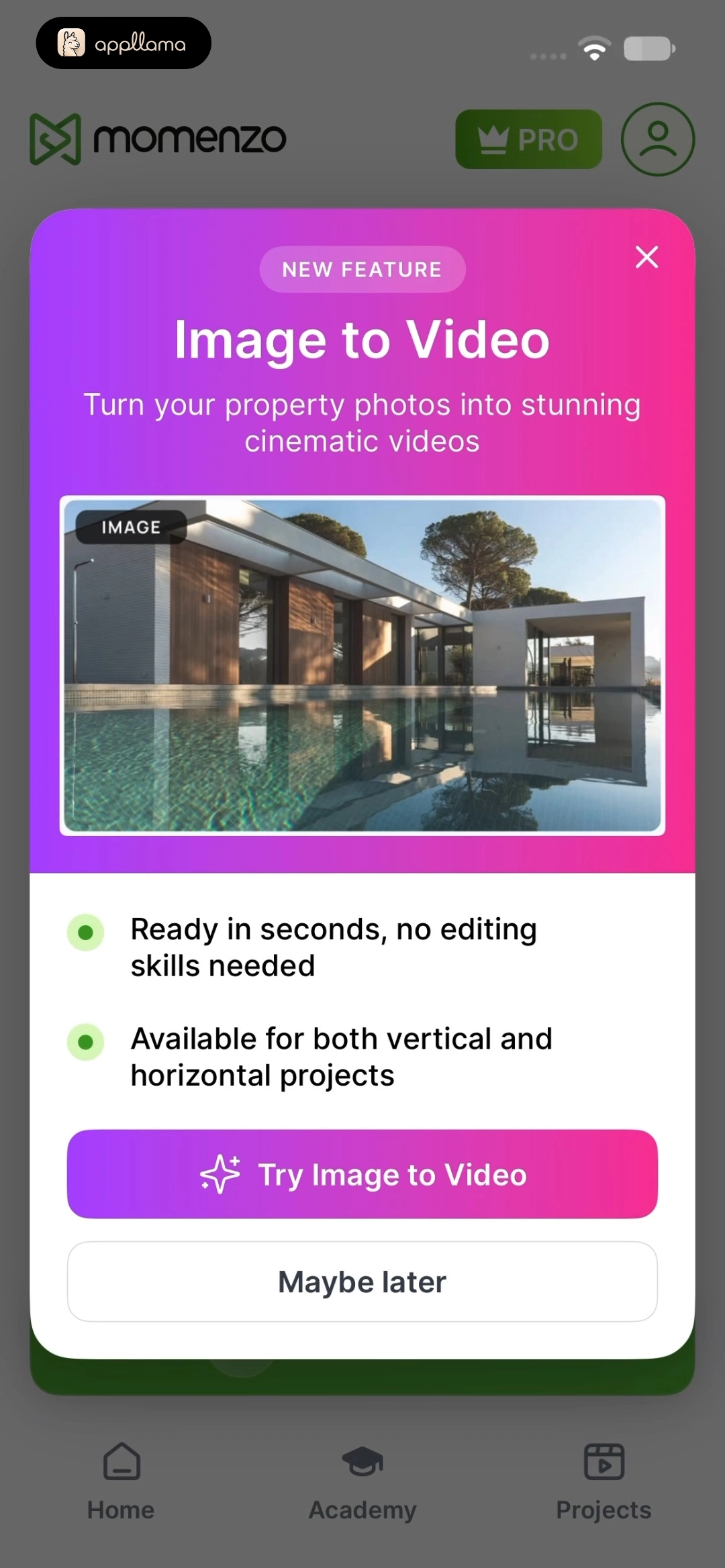 Image to Video Promotion
