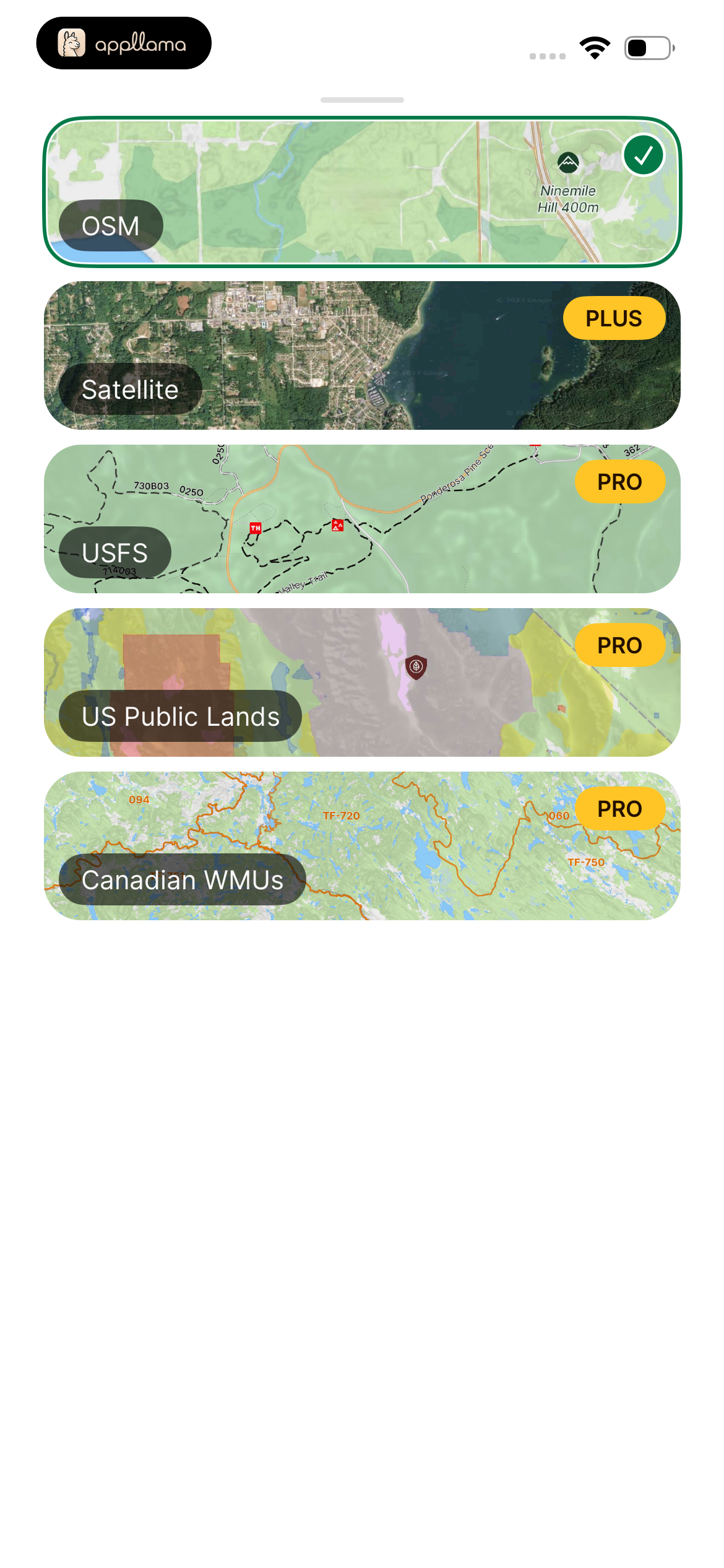 Basemap Catalog