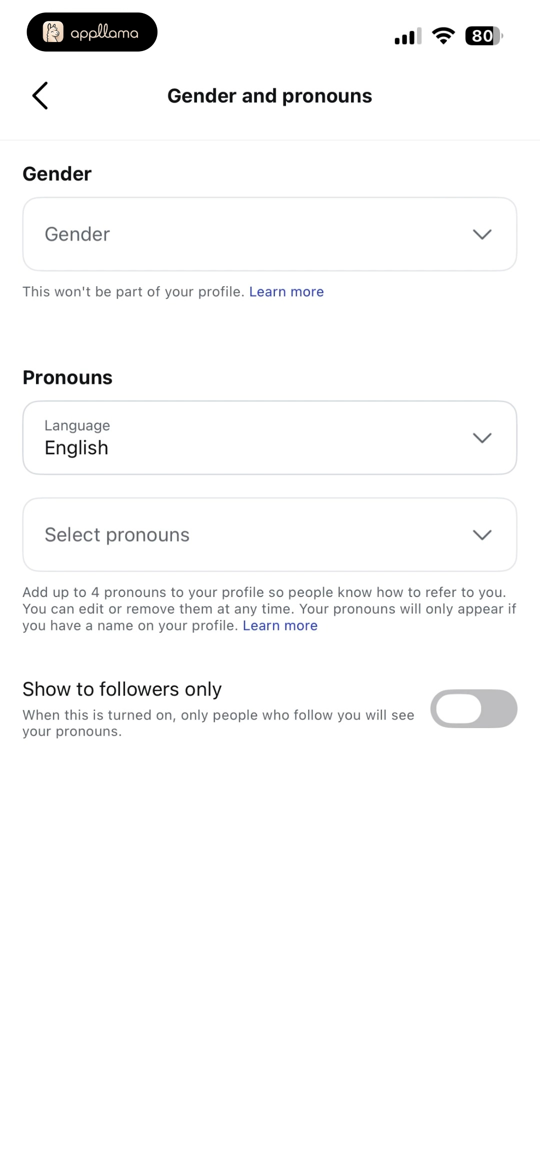 Gender and Pronouns