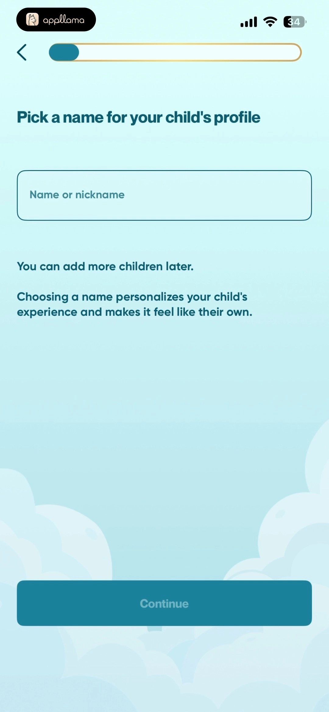 Child Profile Name