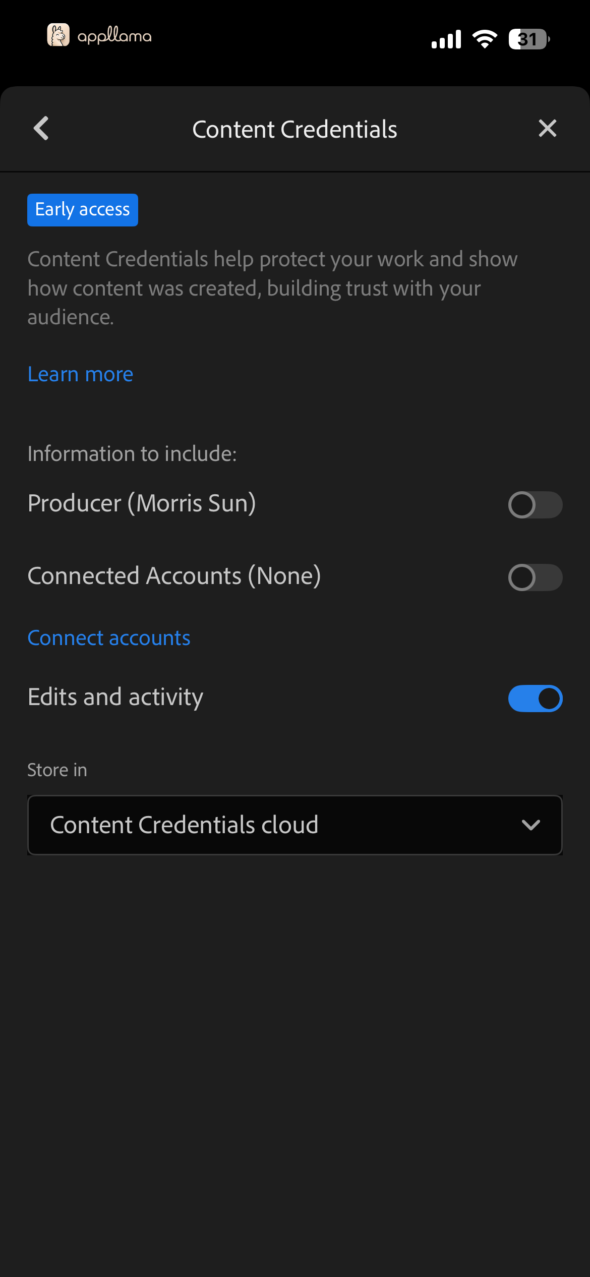 Content Credentials
