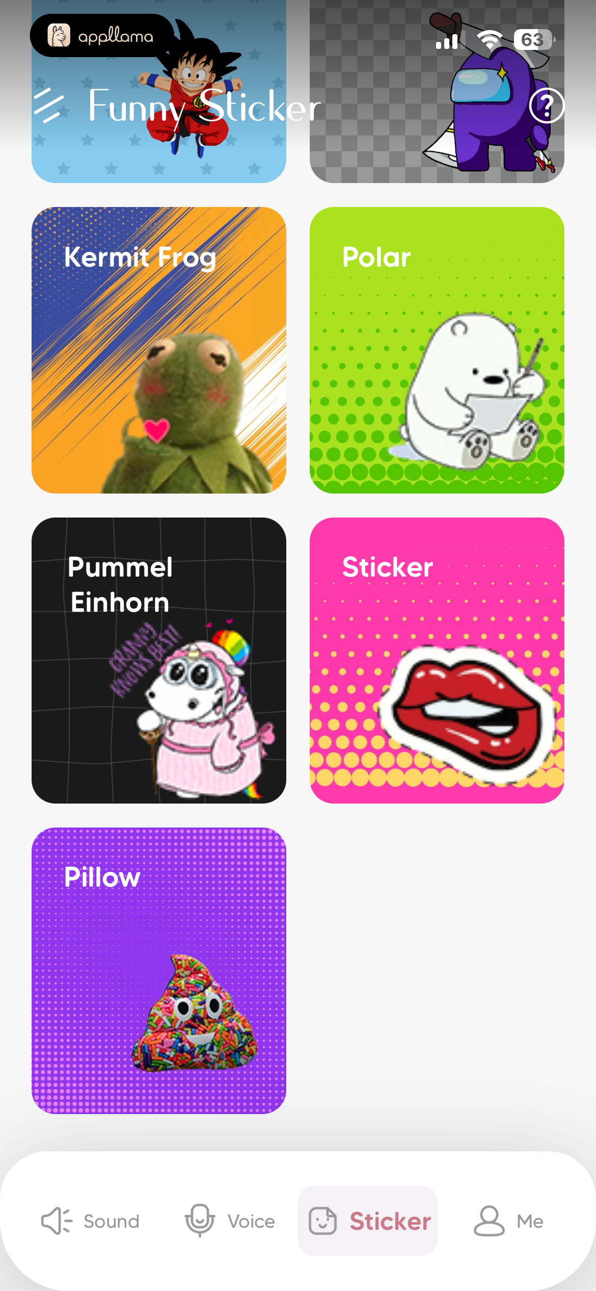 Sticker Categories