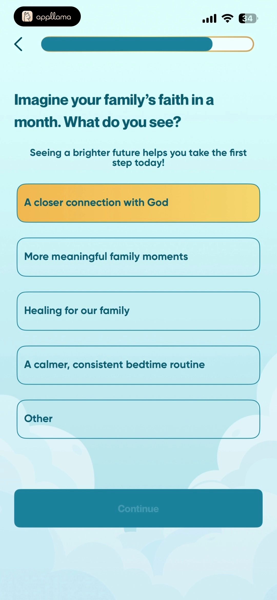 Faith Outcome Vision