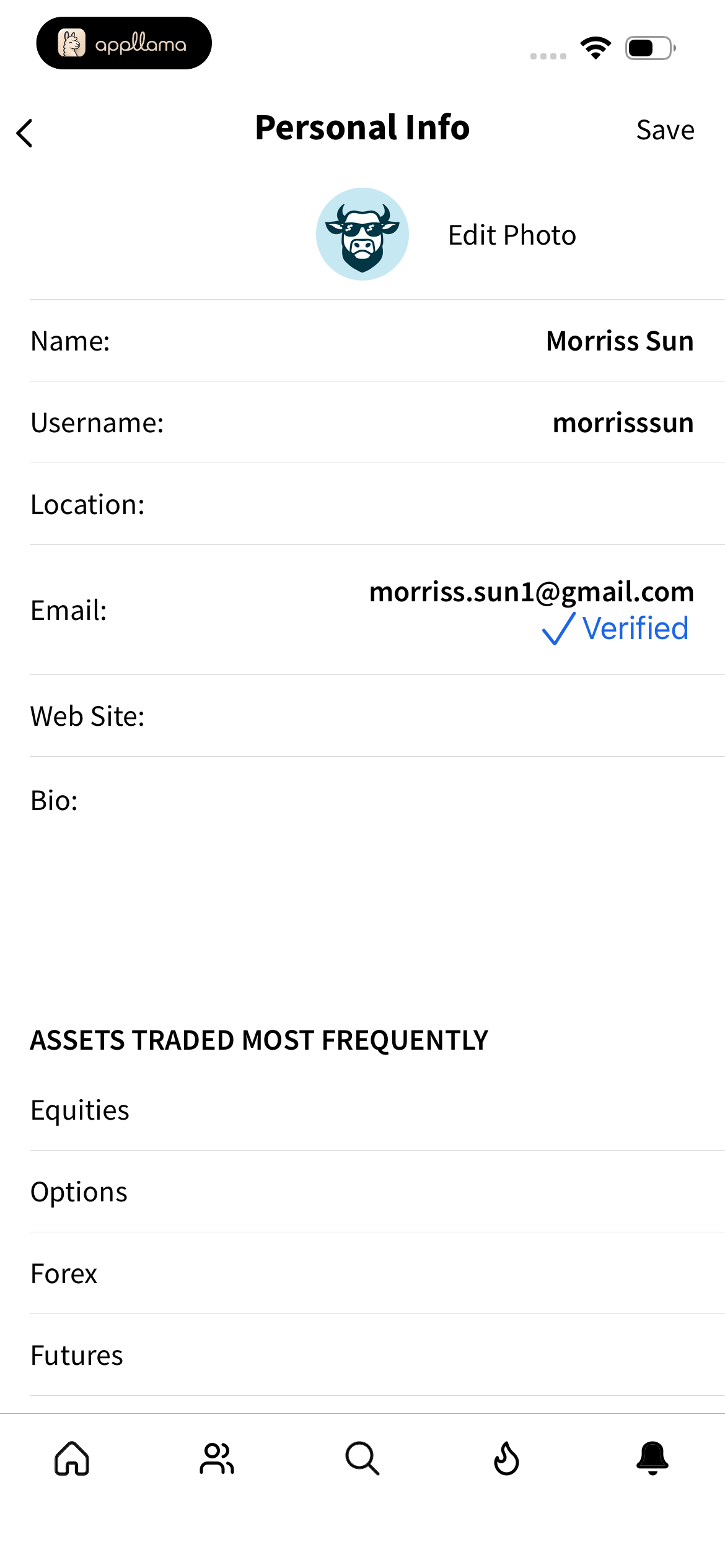 Personal Information
