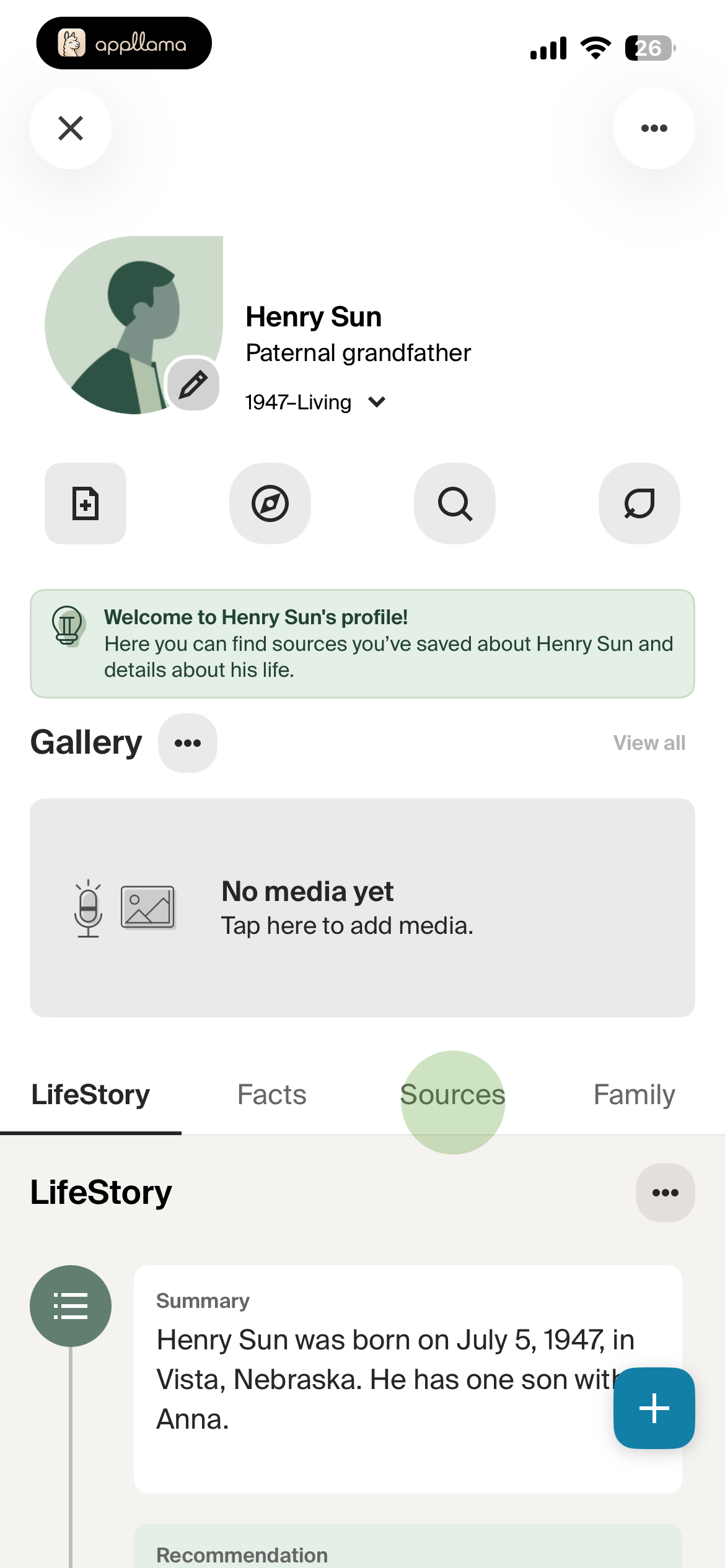Person Profile