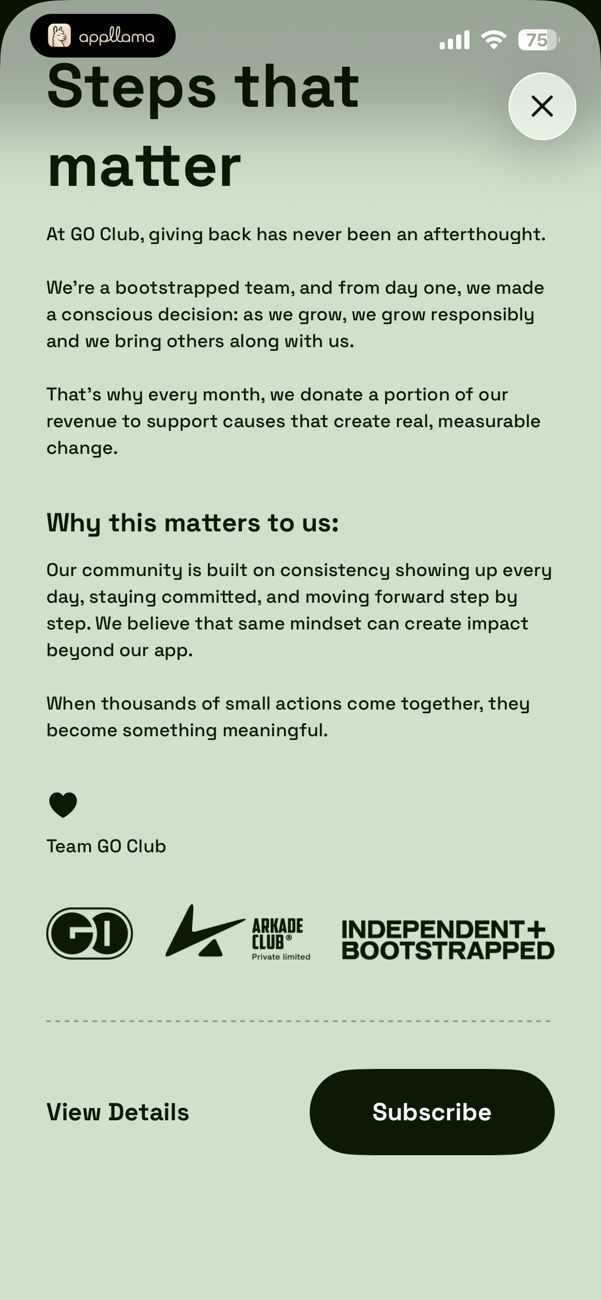Impact Story