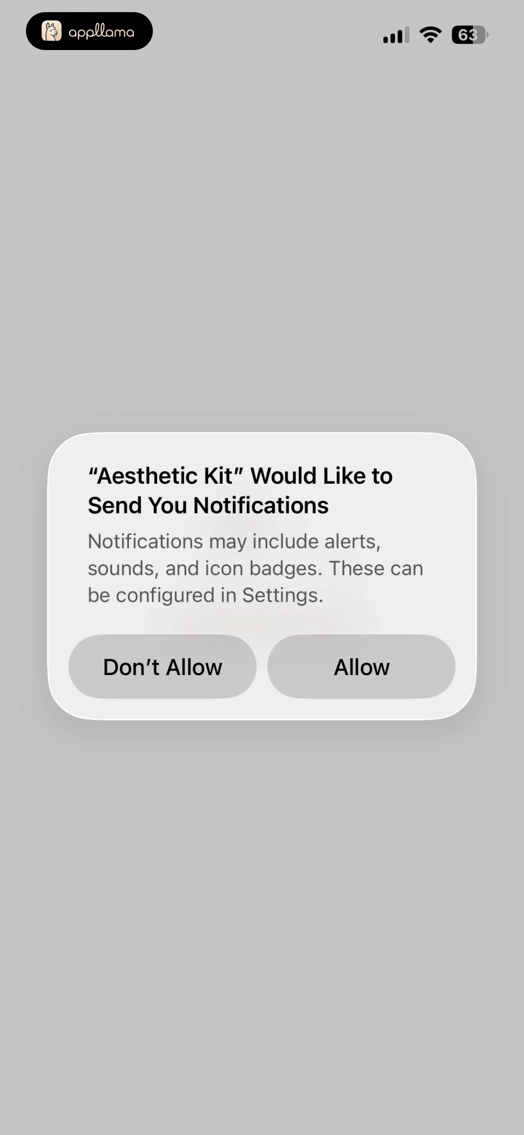 Notification Permission