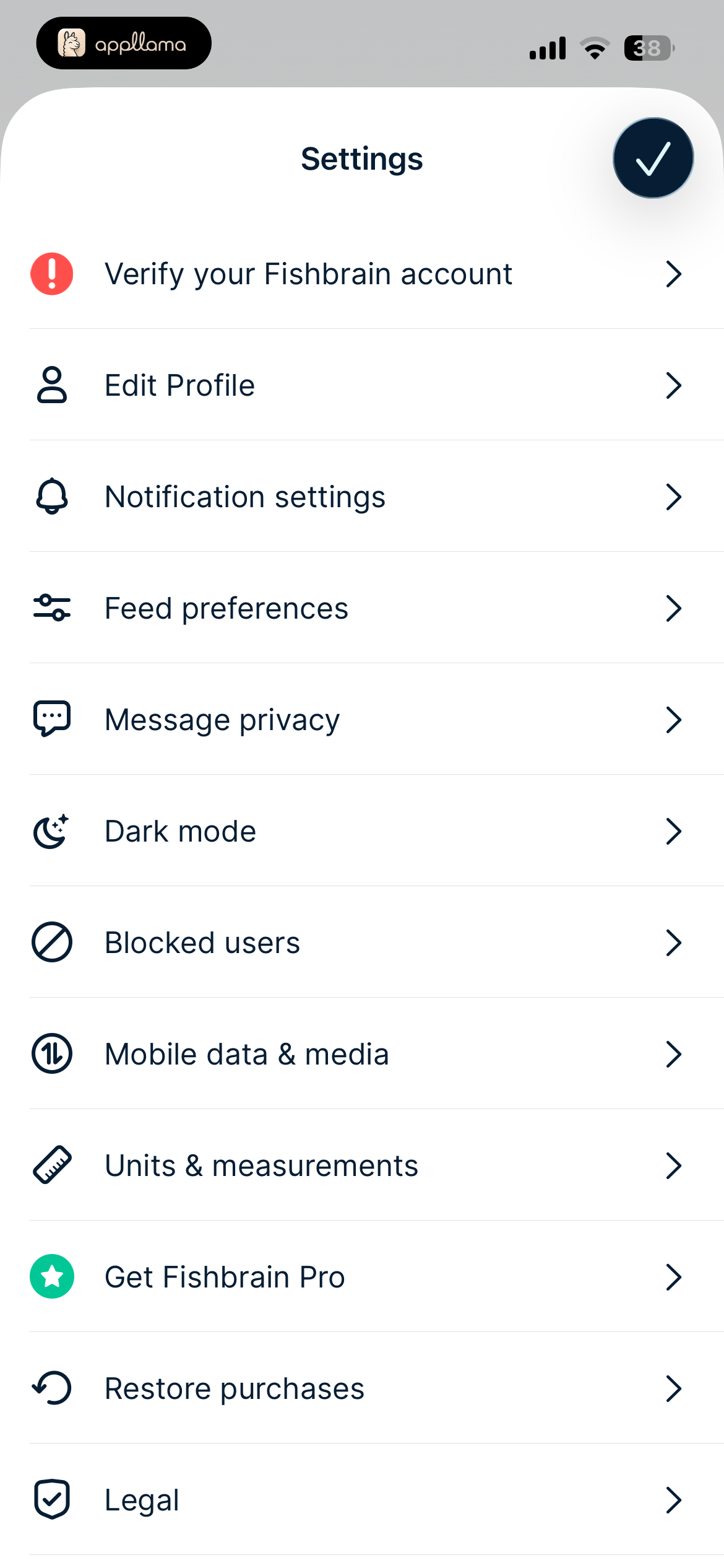 Settings