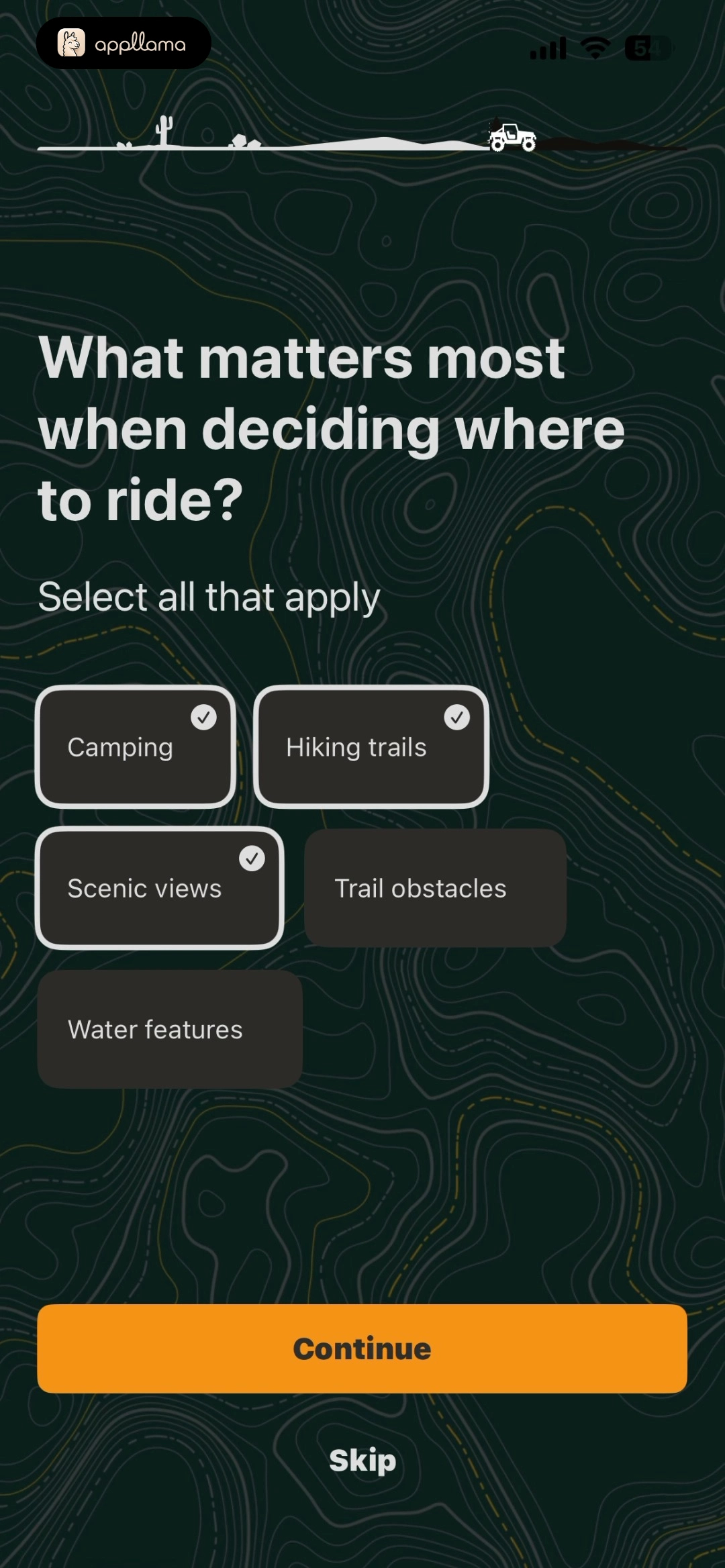 Ride Preference
