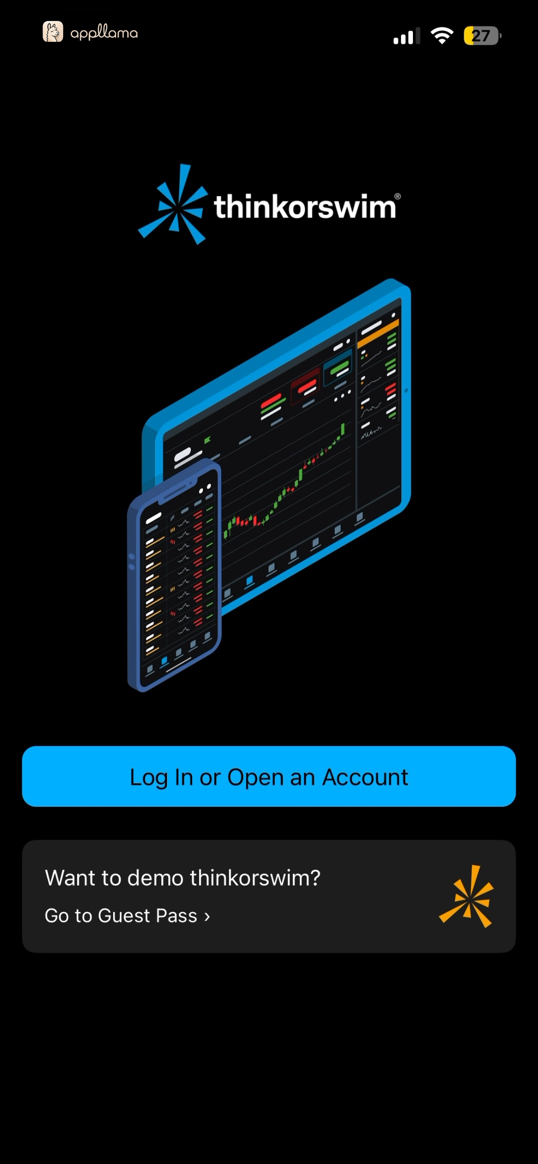 Welcome / Login