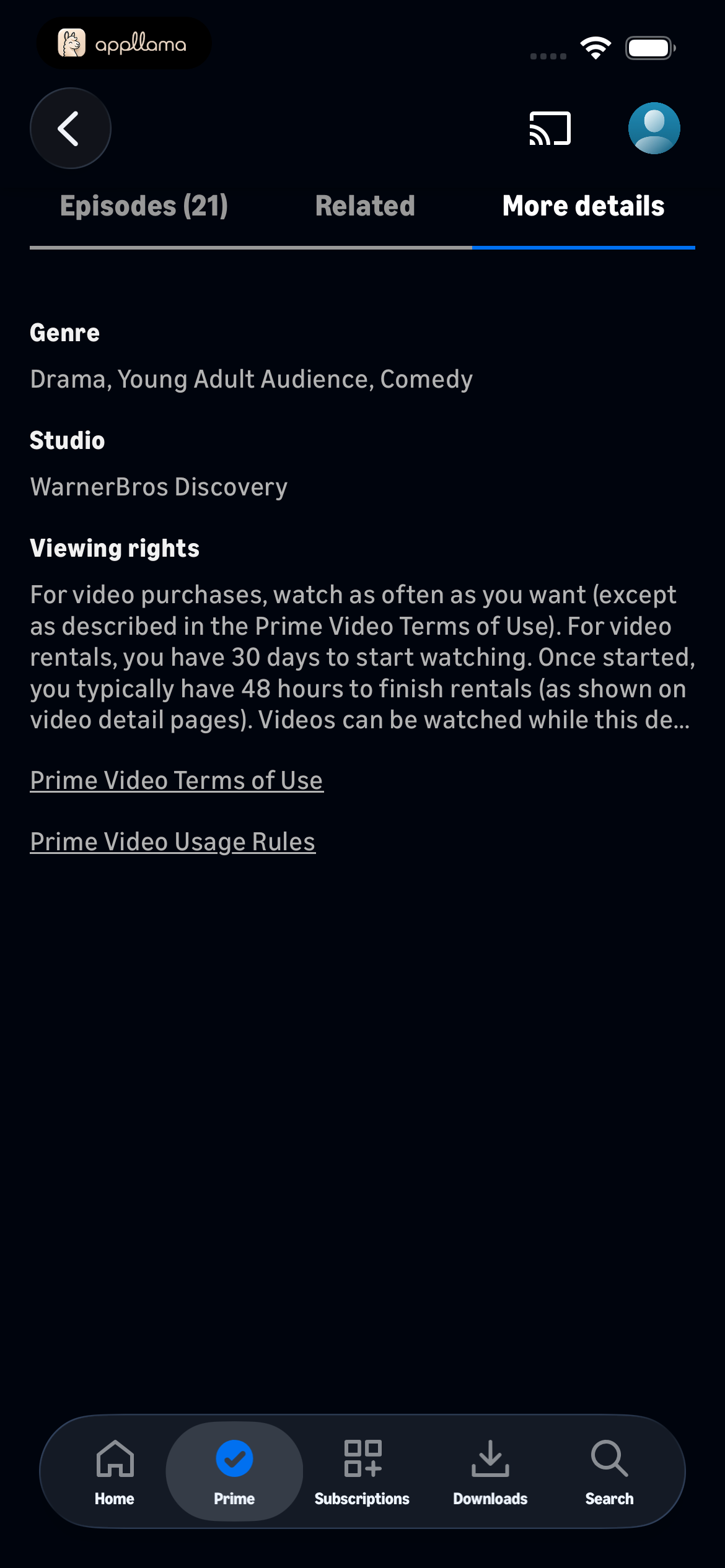 Viewing Rights