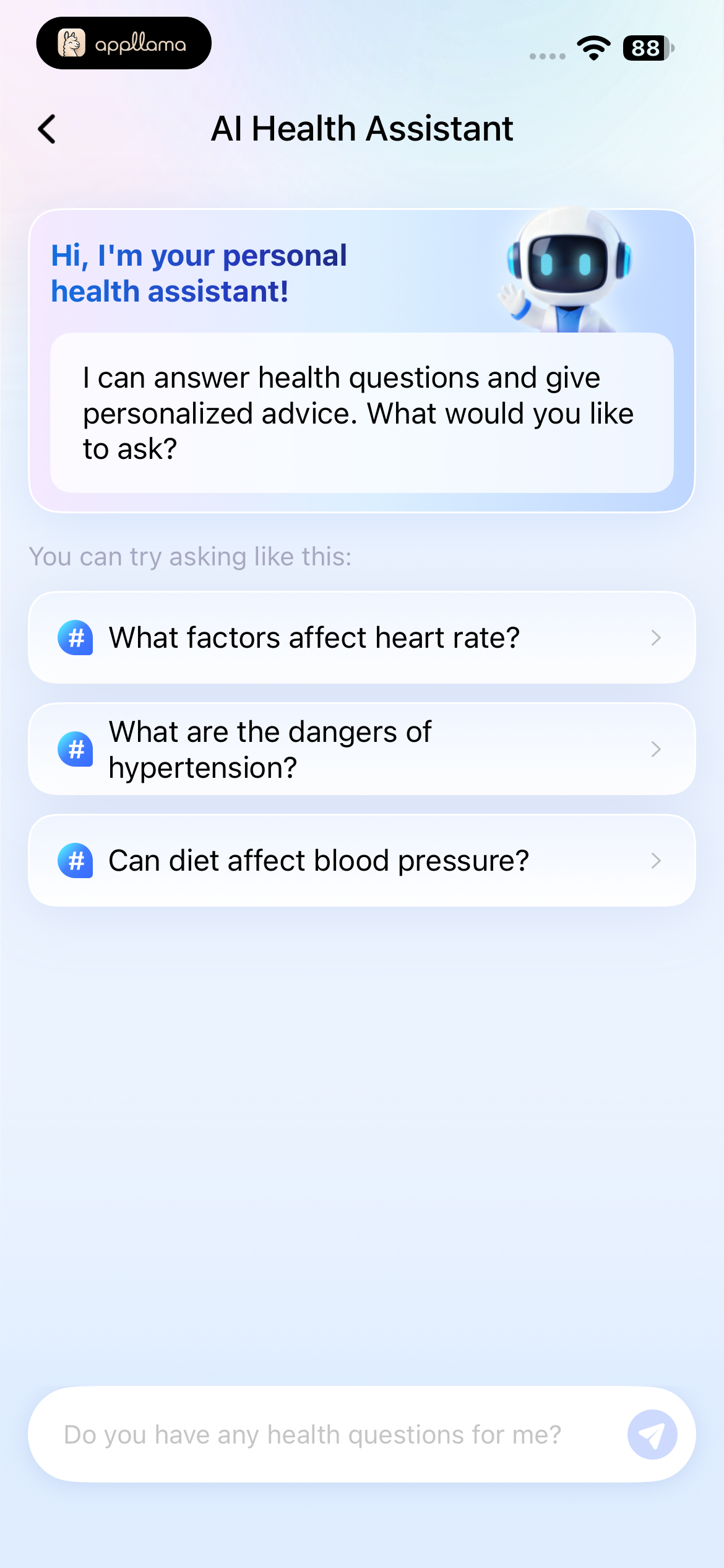 AI Health Assistant