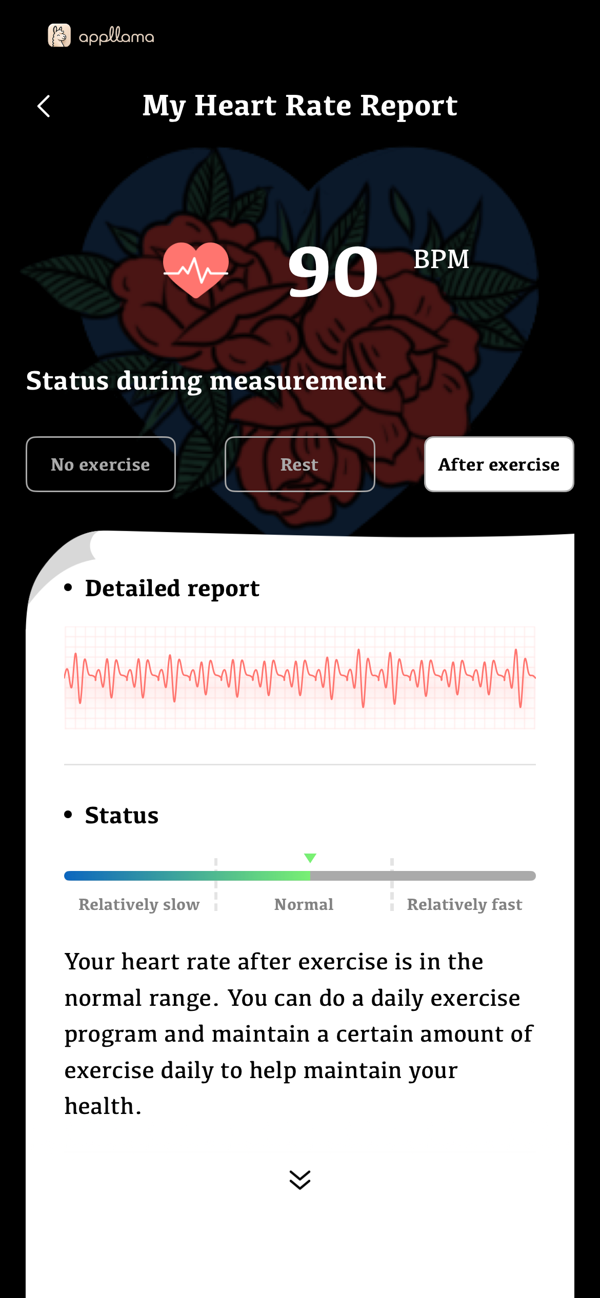 Heart Rate Report