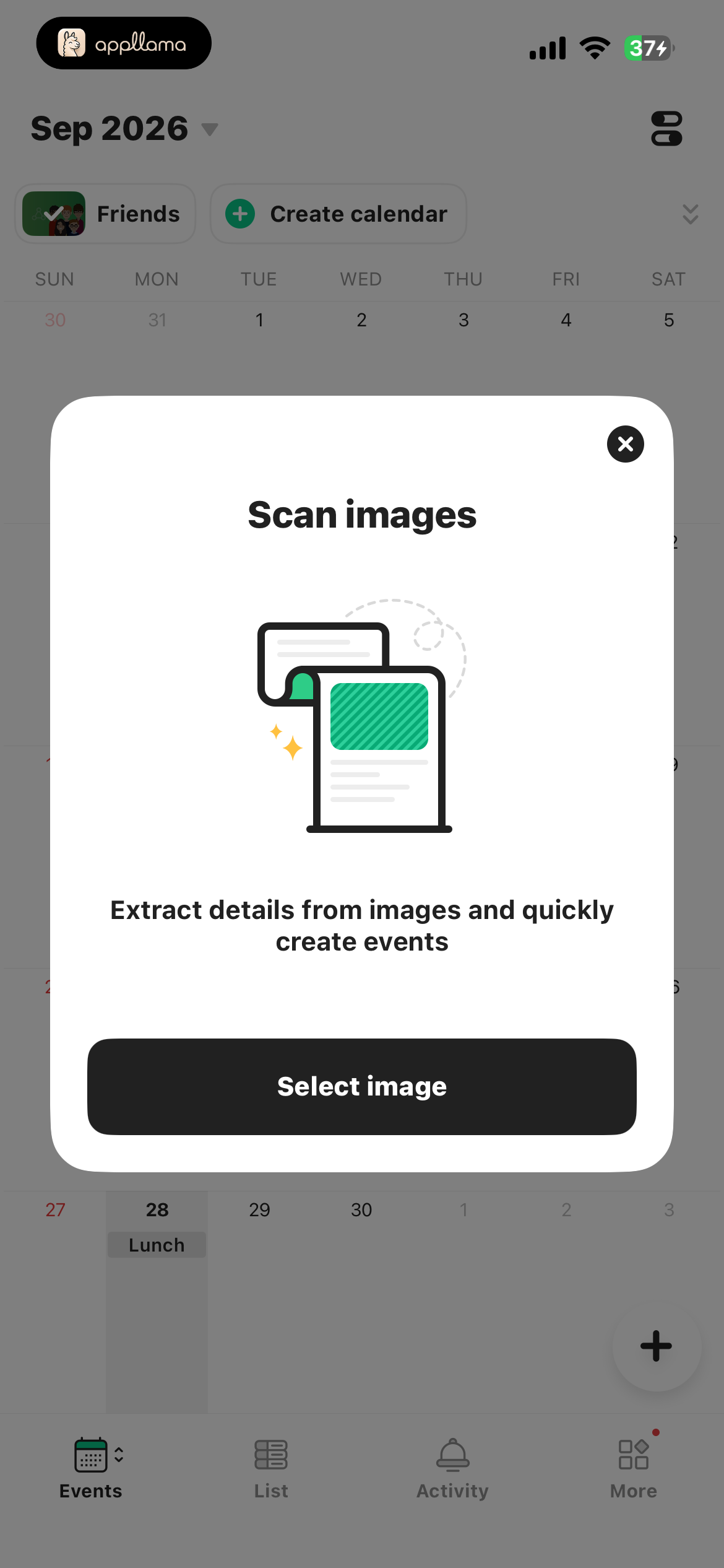 Scan Images Prompt