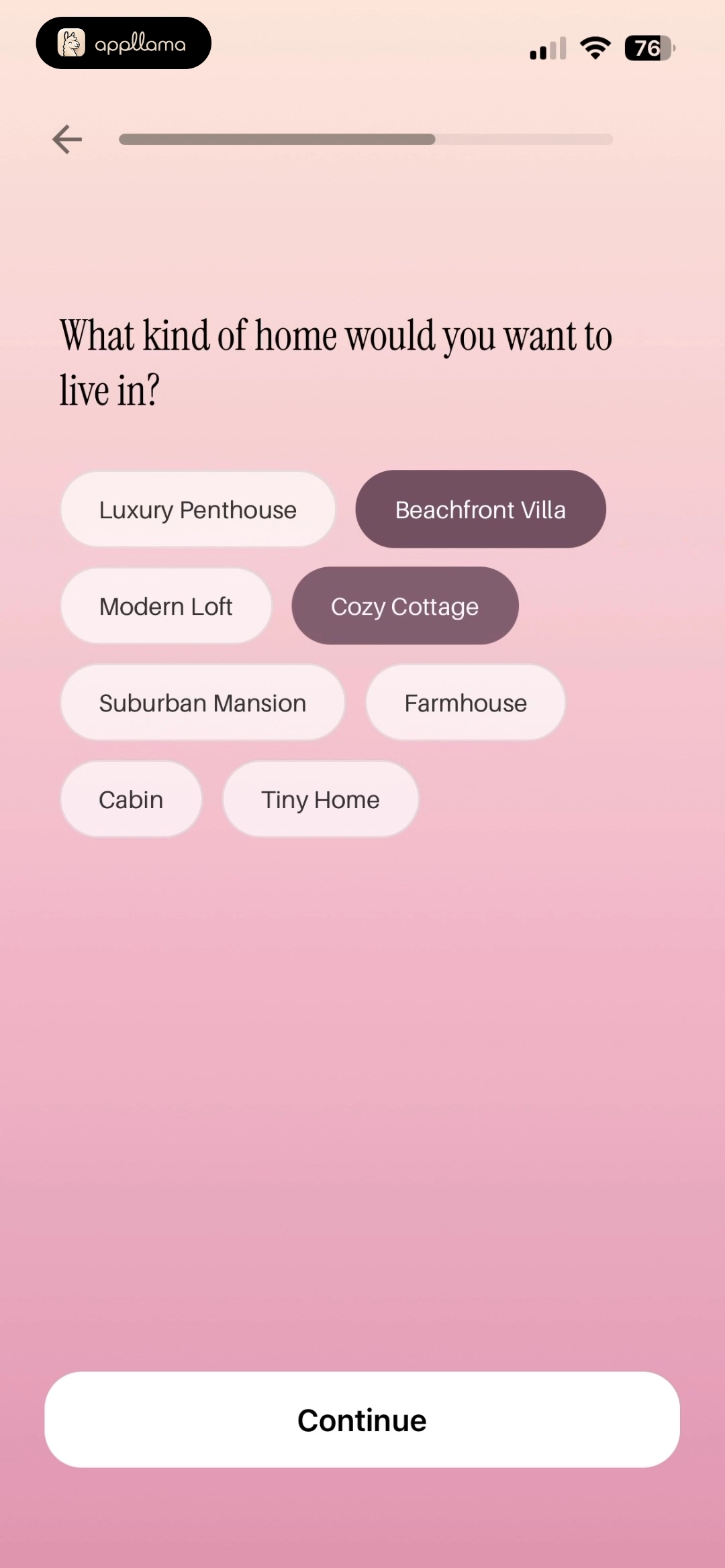 Dream Home Selection