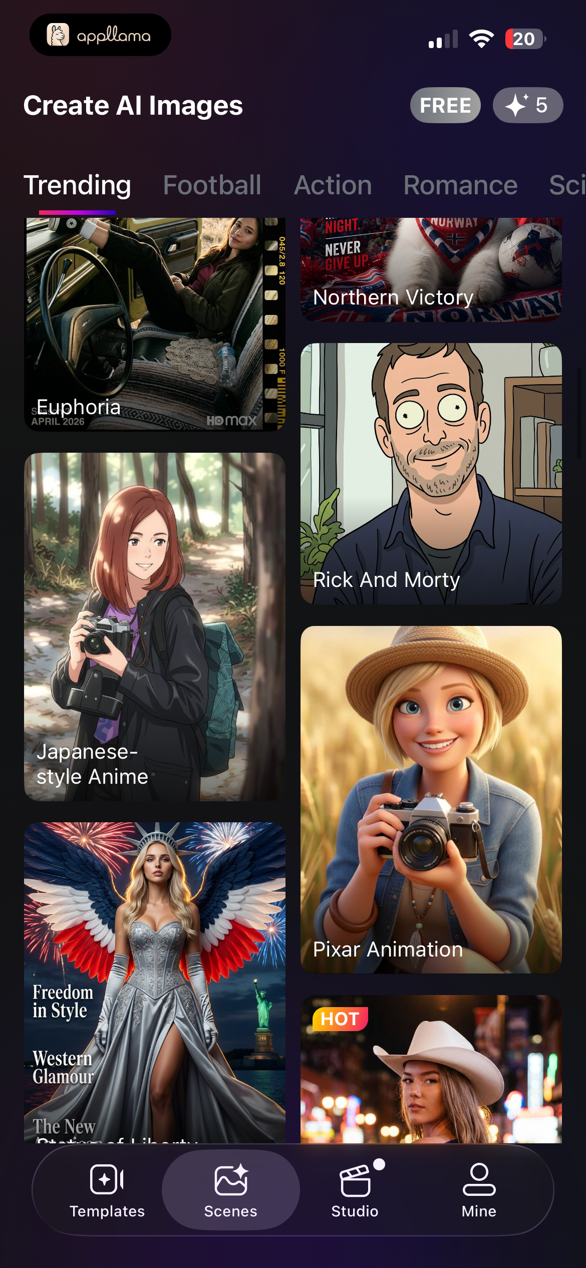Scene Gallery
