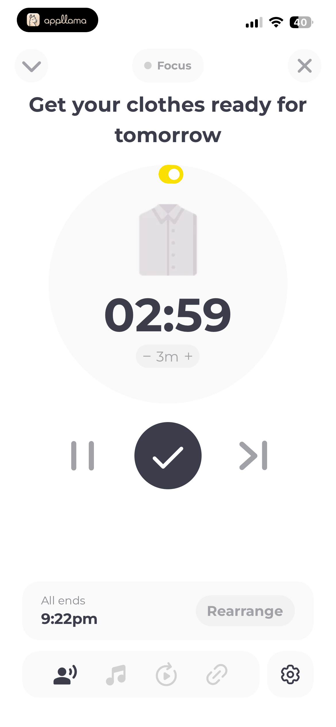 Routine Timer