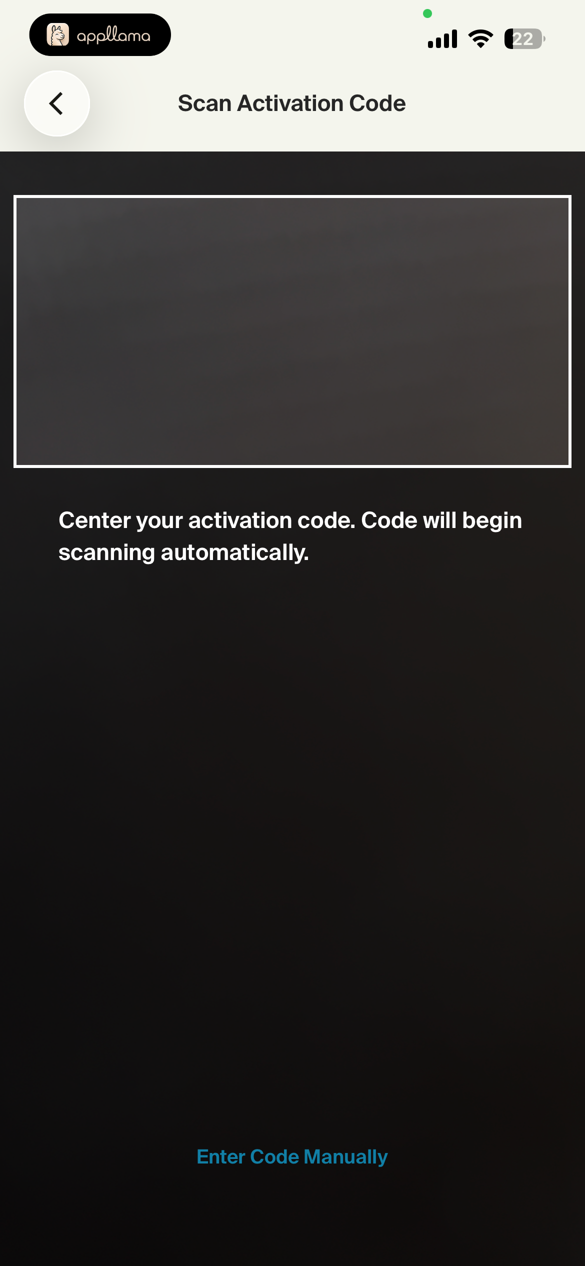 Scan Activation Code