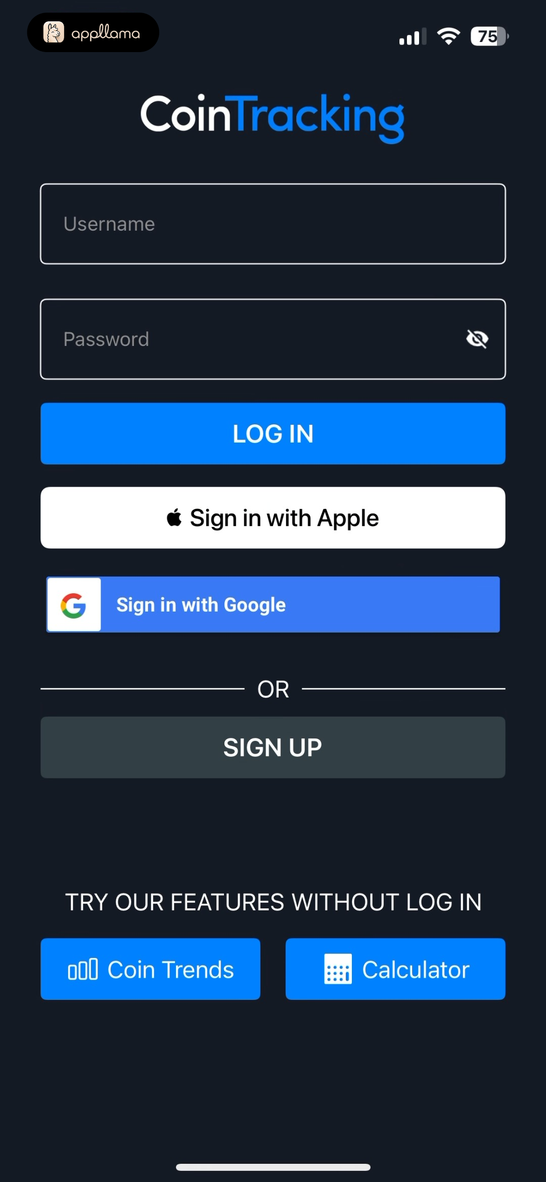 Login