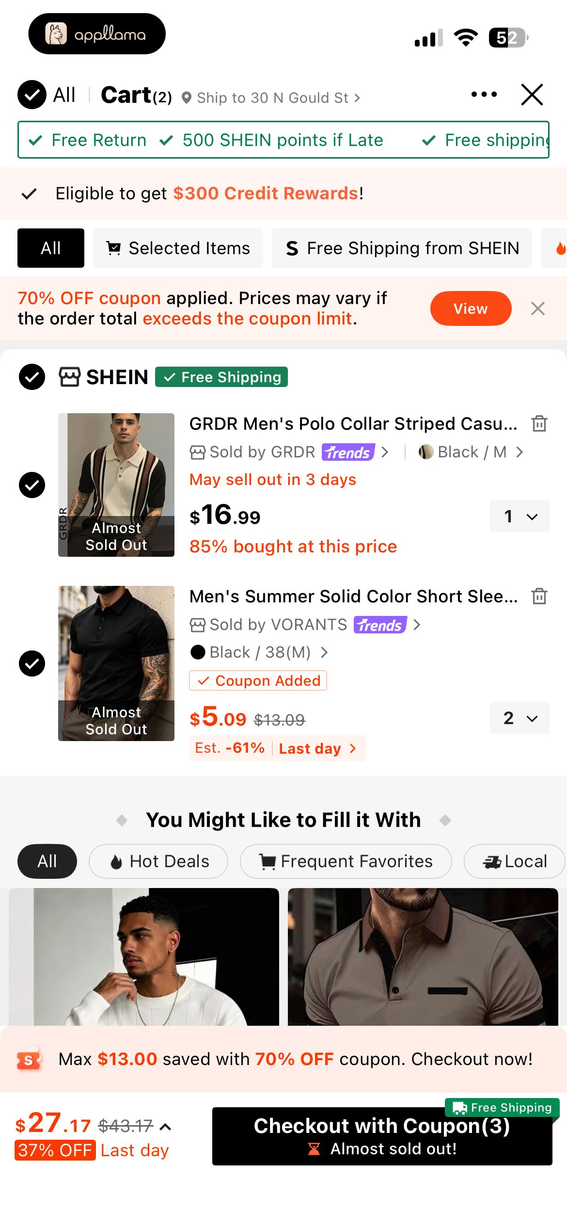 Shopping Cart
