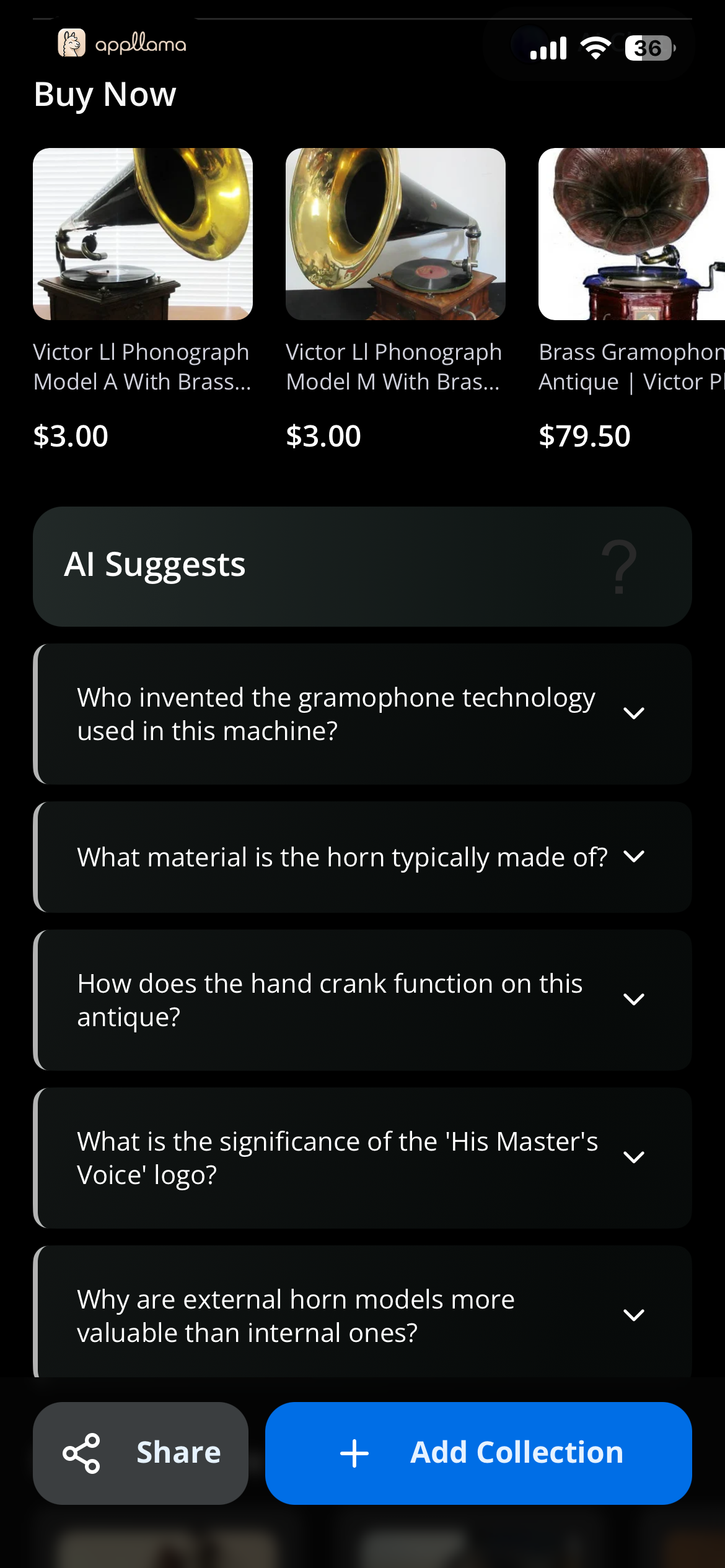 Result AI Suggestions
