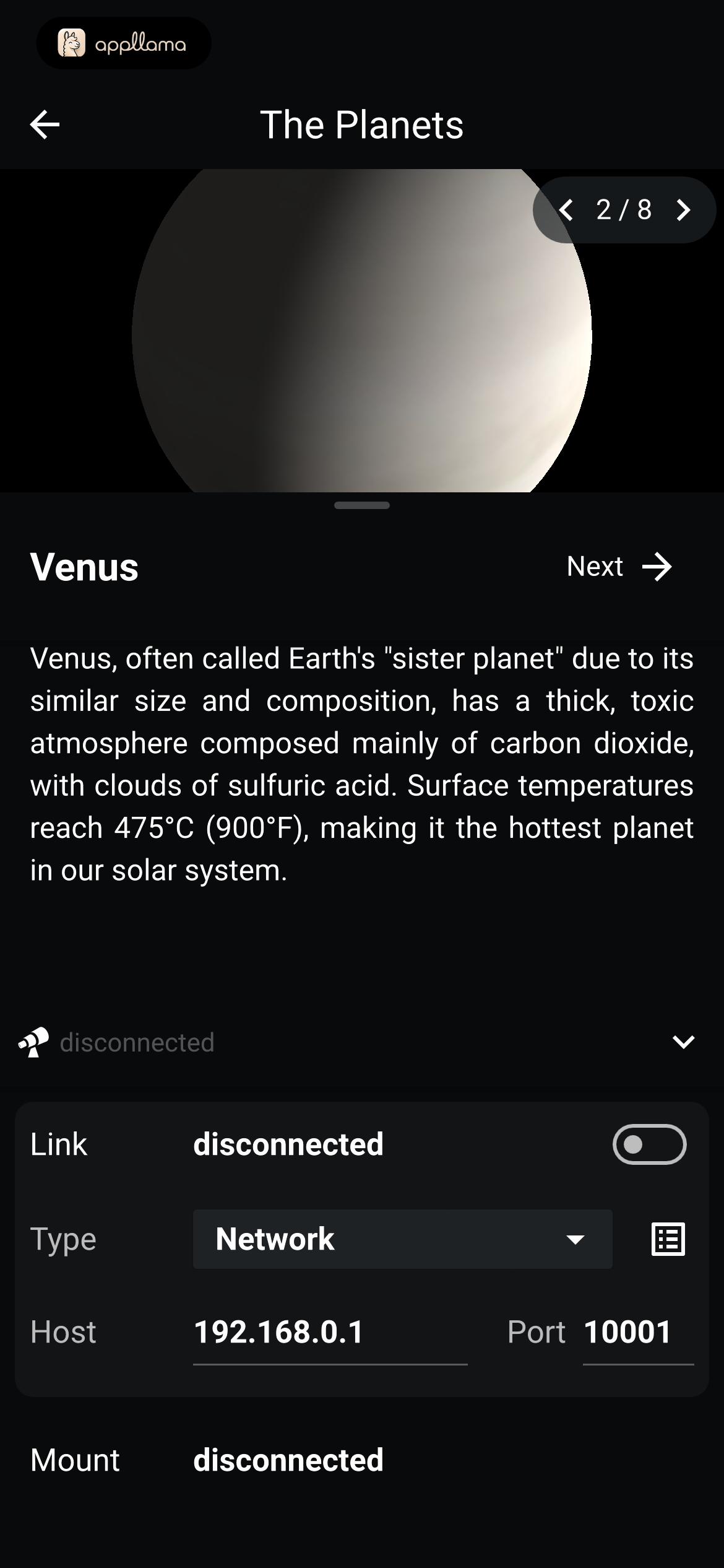 The Planets Venus
