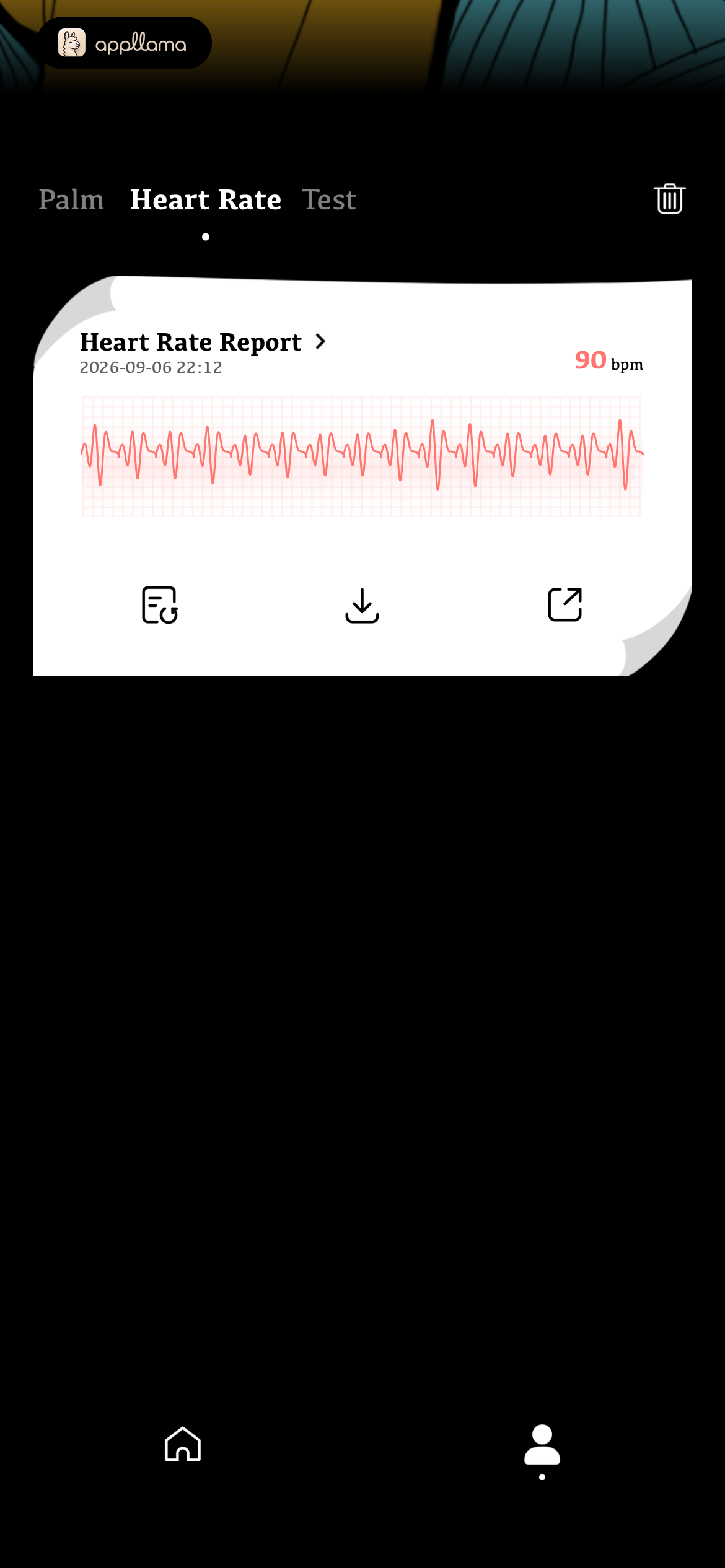 Saved Heart Report