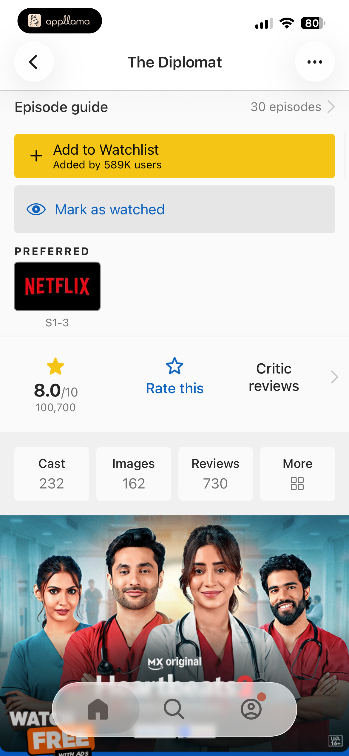 Title Watch & Ratings