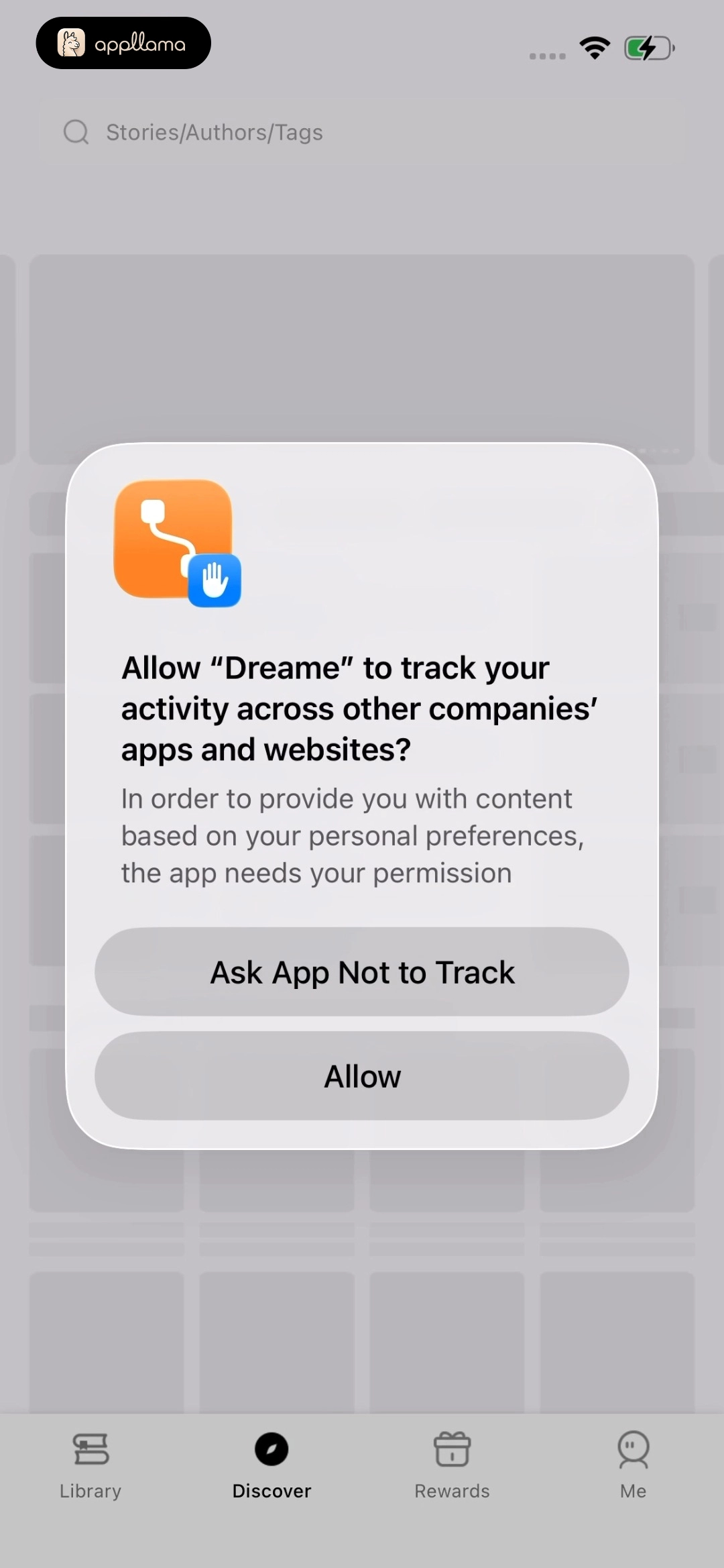 App Tracking Permission