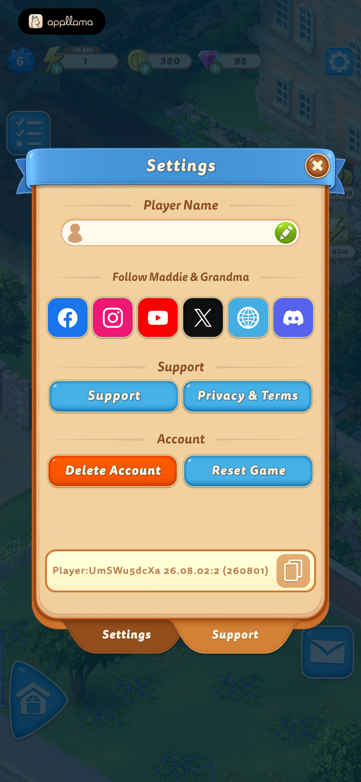 Account & Support