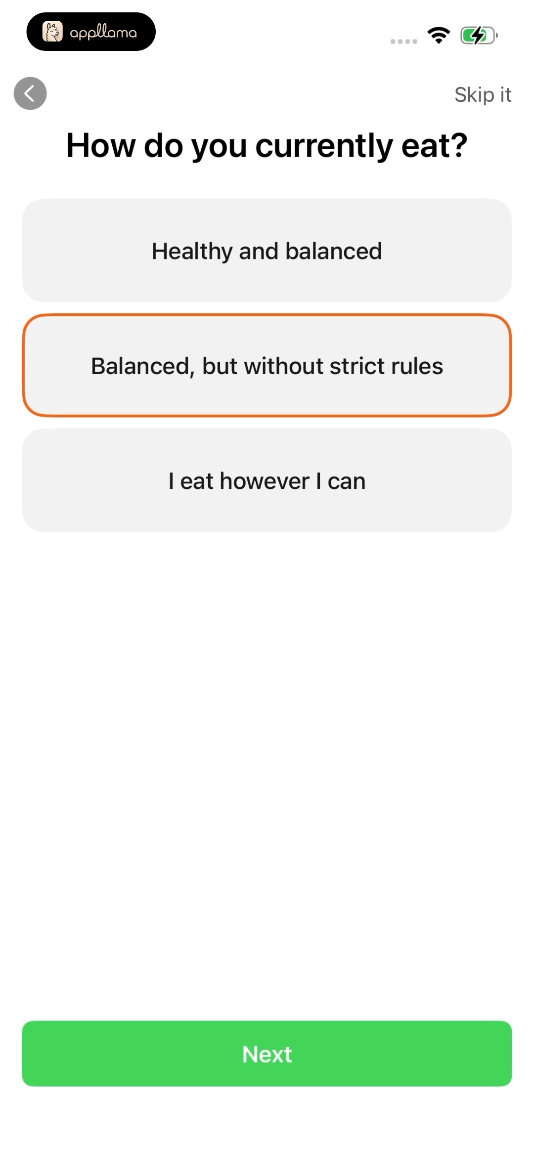 Eating Style