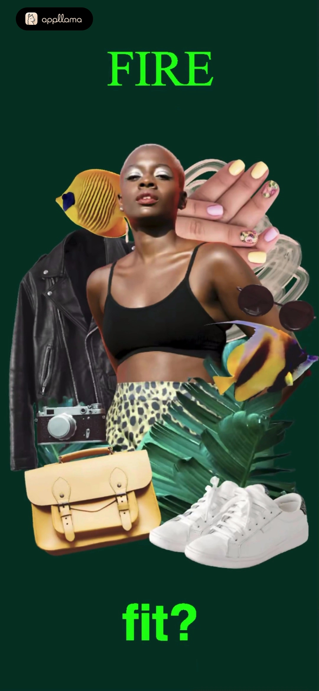 Fire Fit Collage