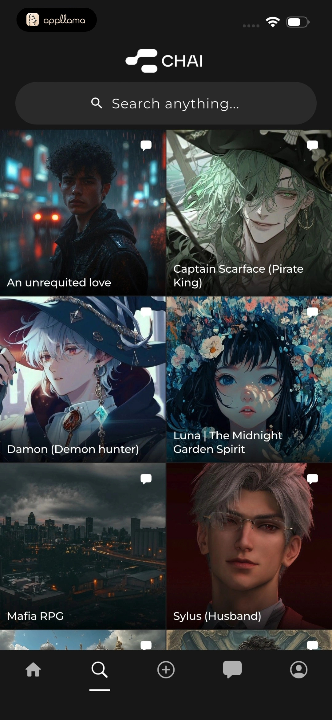 Character Discovery