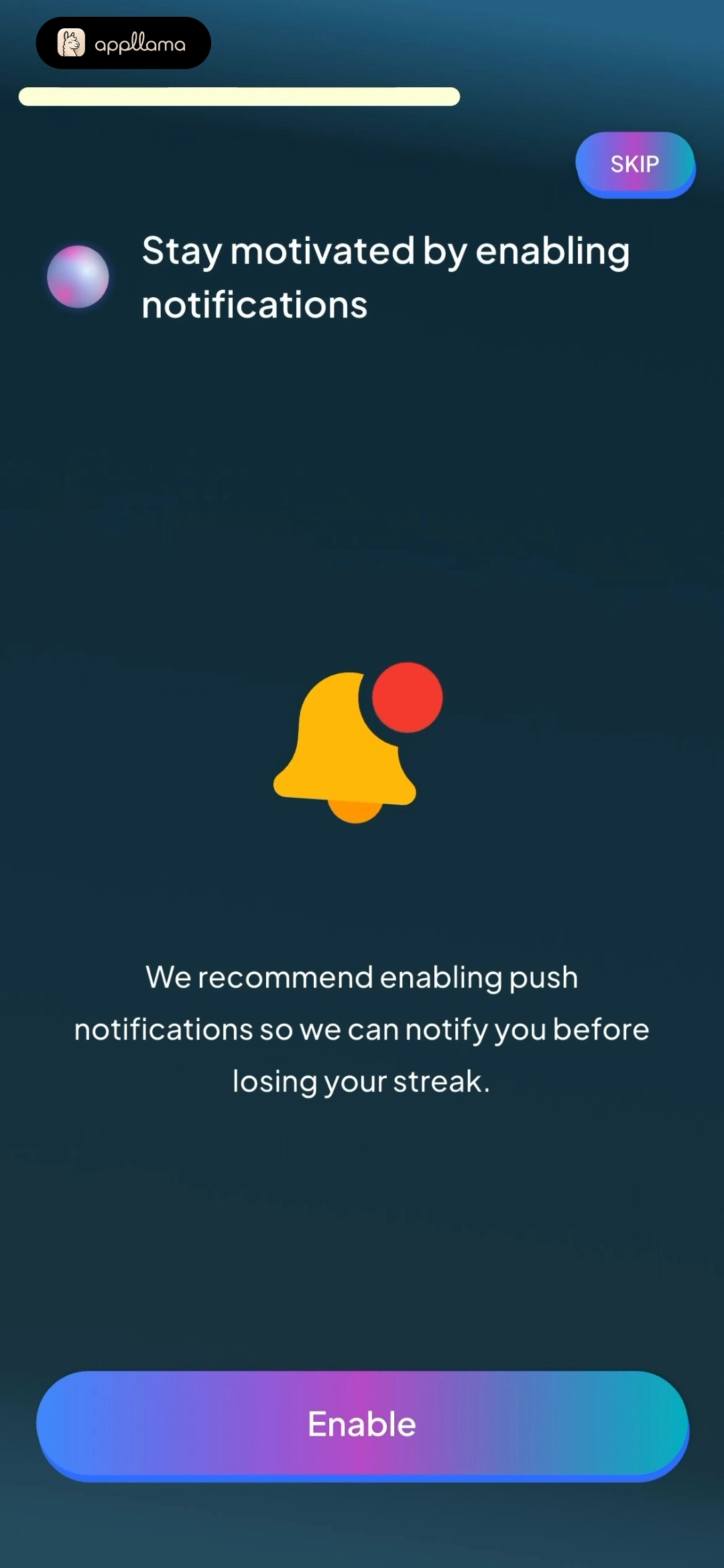 Notification Opt-In
