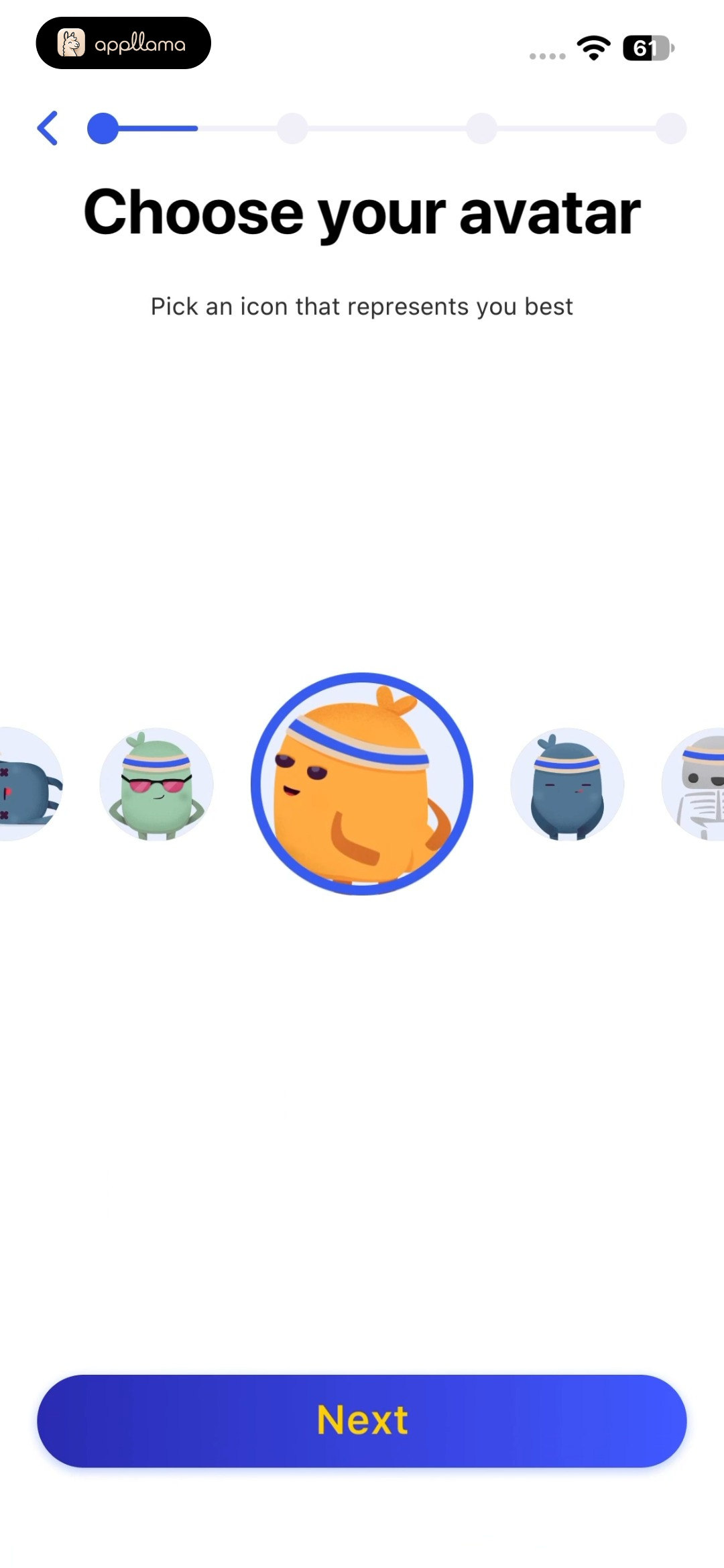 Avatar Selection