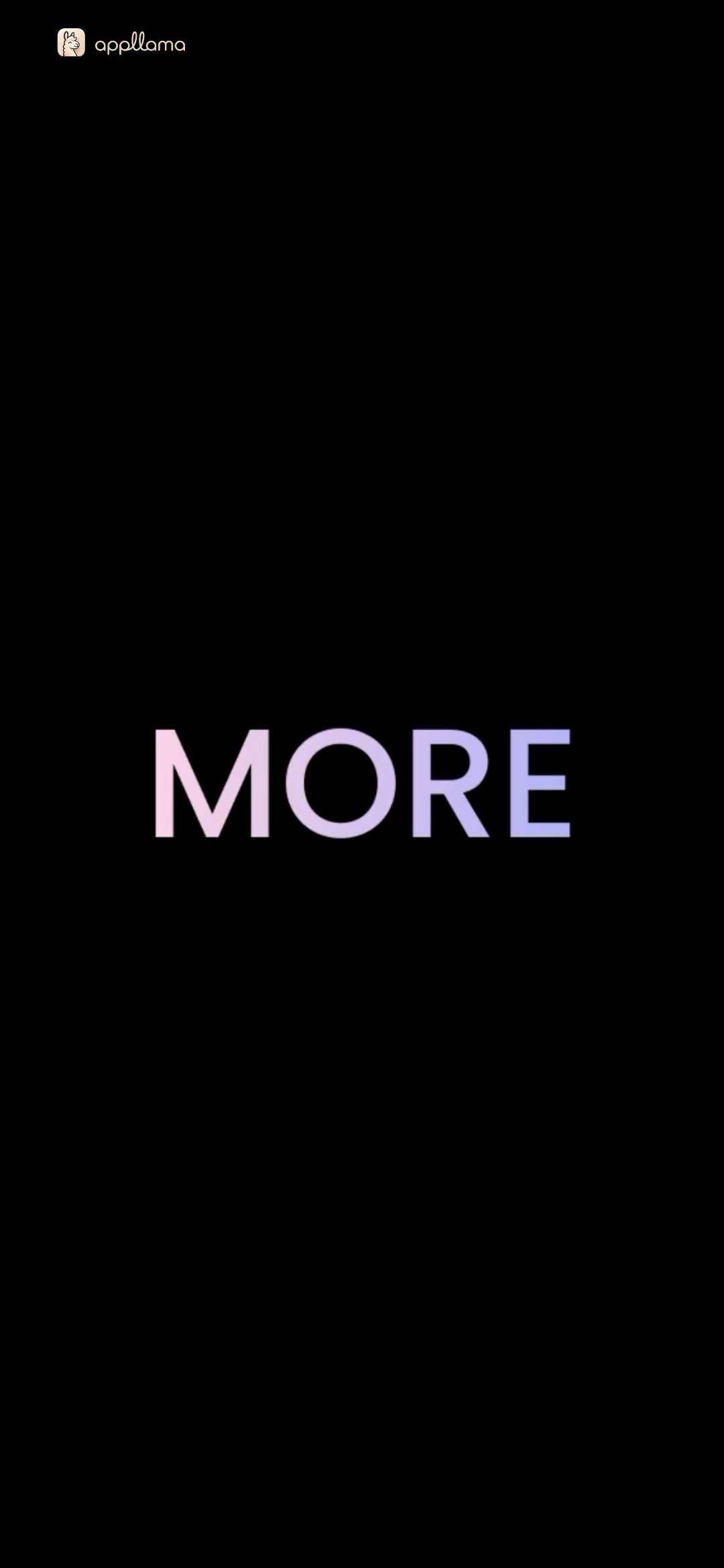 More Feature Cue
