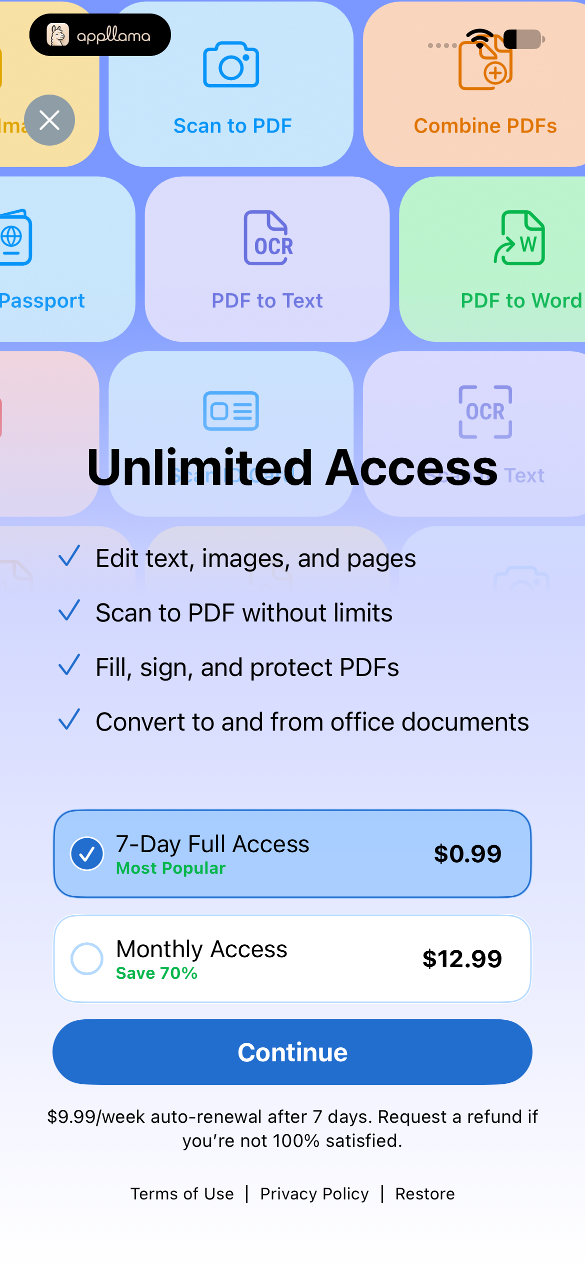 Subscription Offer